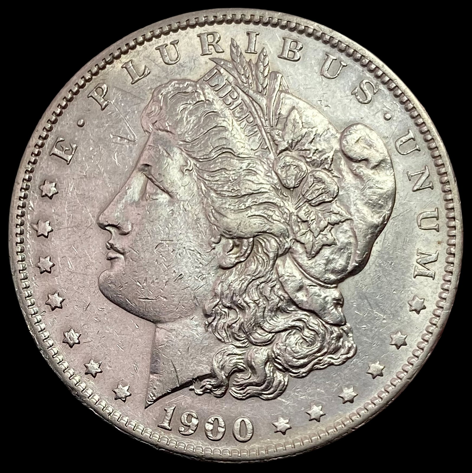 1900-S Morgan Silver Dollar CLOSELY UNCIRCULATED: 1900-S Morgan Silver Dollar CLOSELY UNCIRCULATED
