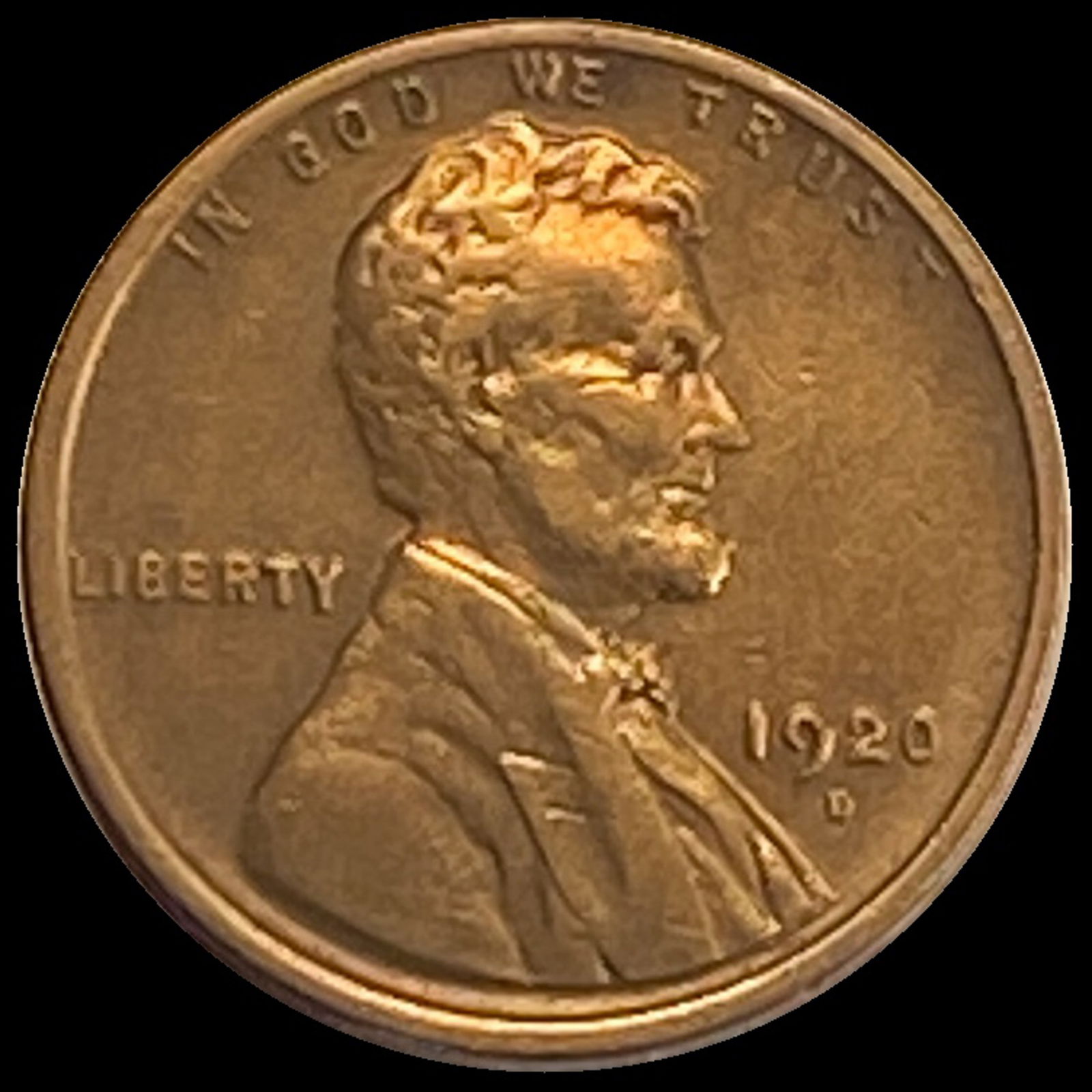 1920-D Lincoln Wheat Cent CHOICE AU (1 of 2)