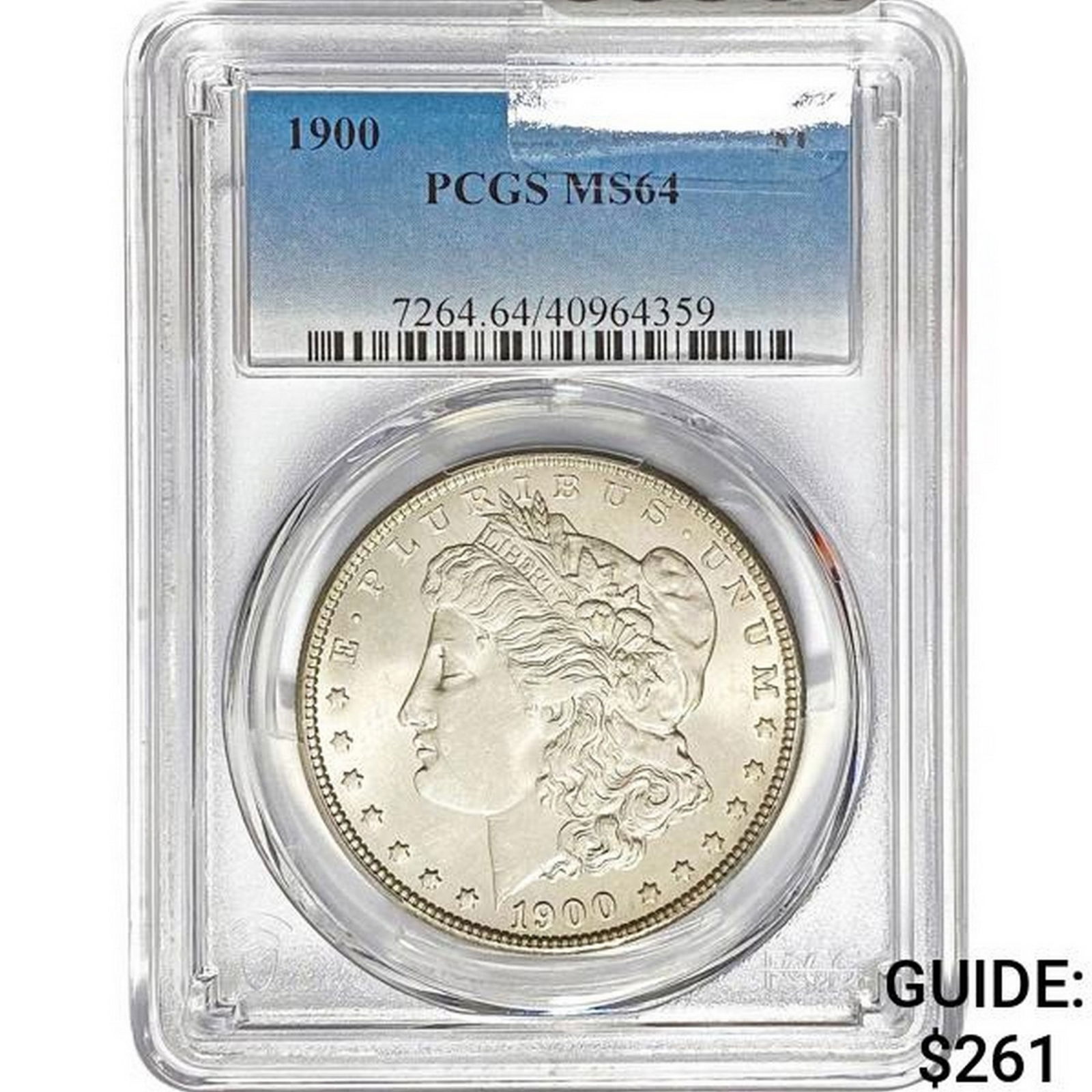1900 Morgan Silver Dollar PCGS MS64 (1 of 2)