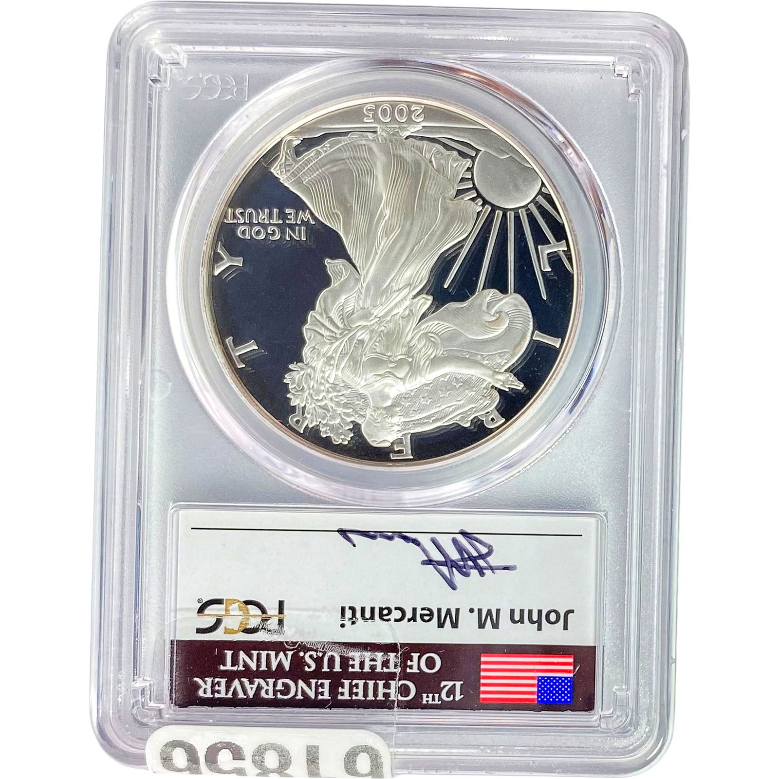 2003 Silver Eagle PCGS PR69 DCAM (1 of 2)