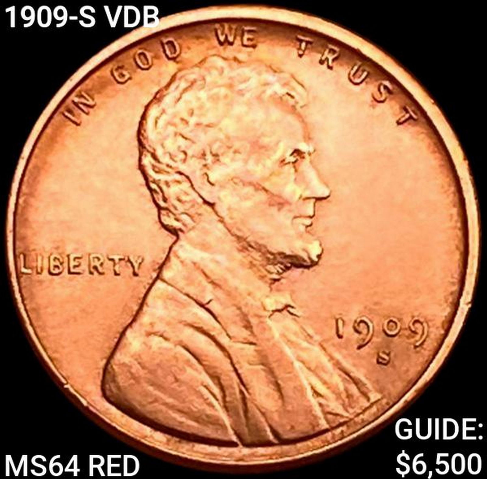1909-S VDB Wheat Cent CHOICE BU RD (1 of 2)
