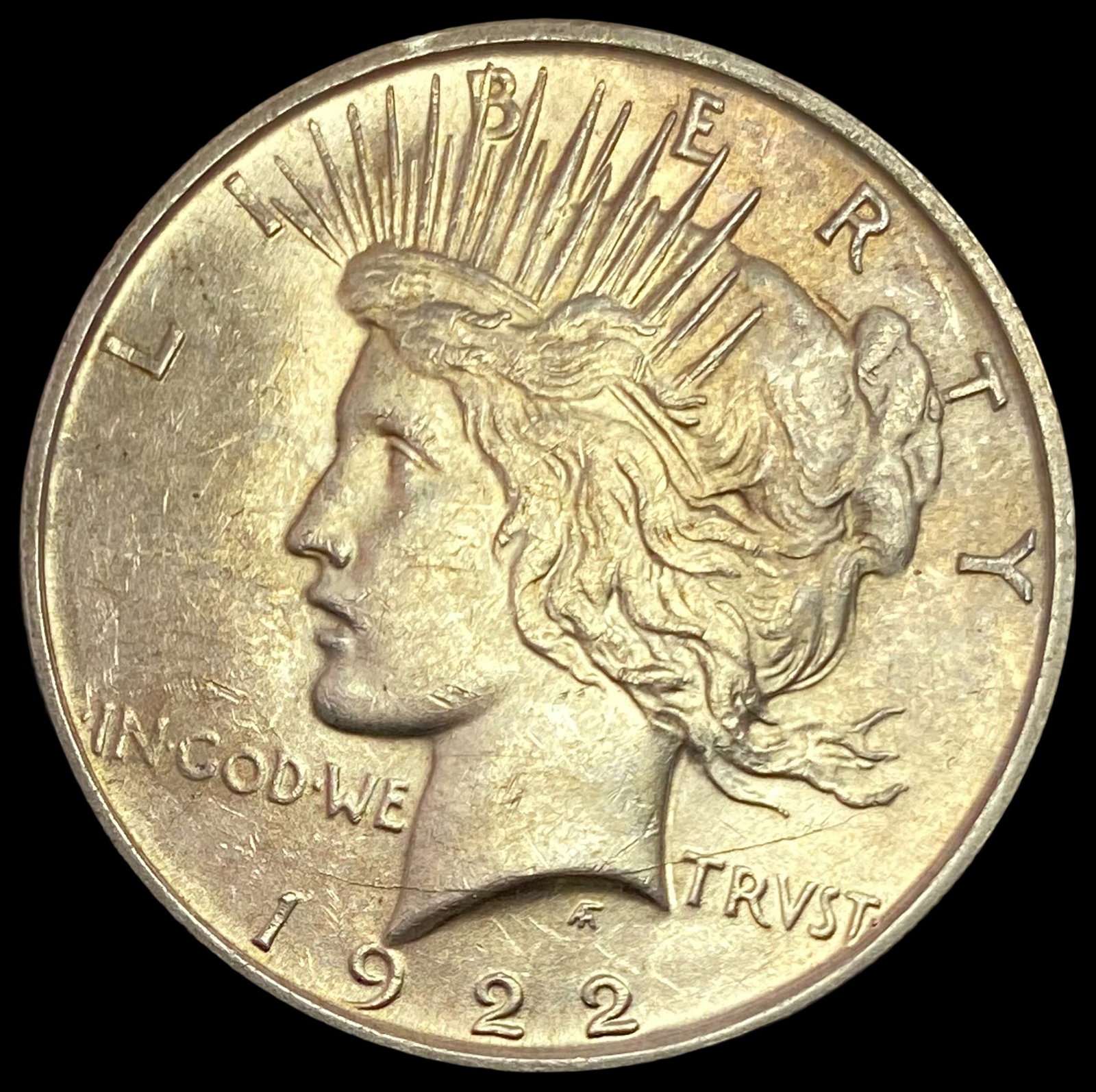 1922-D Peace Dollar UNC: 1922-D Peace Dollar UNC