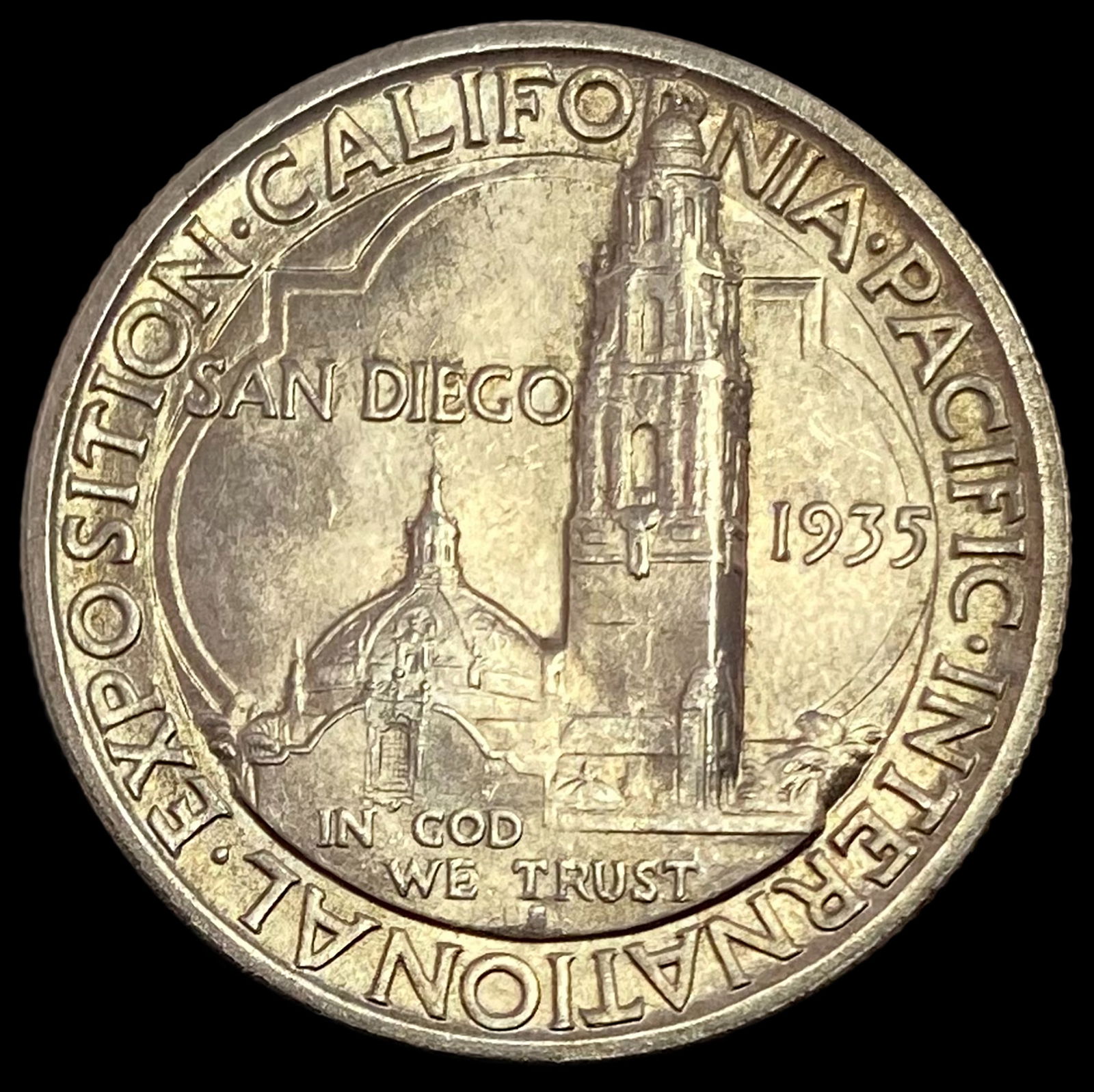 1935 California-Pacific Expo Half Dollar SUPERB GEM BU (1 of 2)