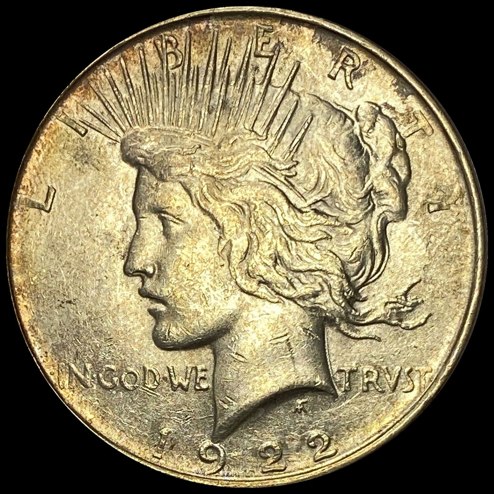 1922 Peace Silver Dollar CLOSELY UNCIRCULATED (1 of 2)