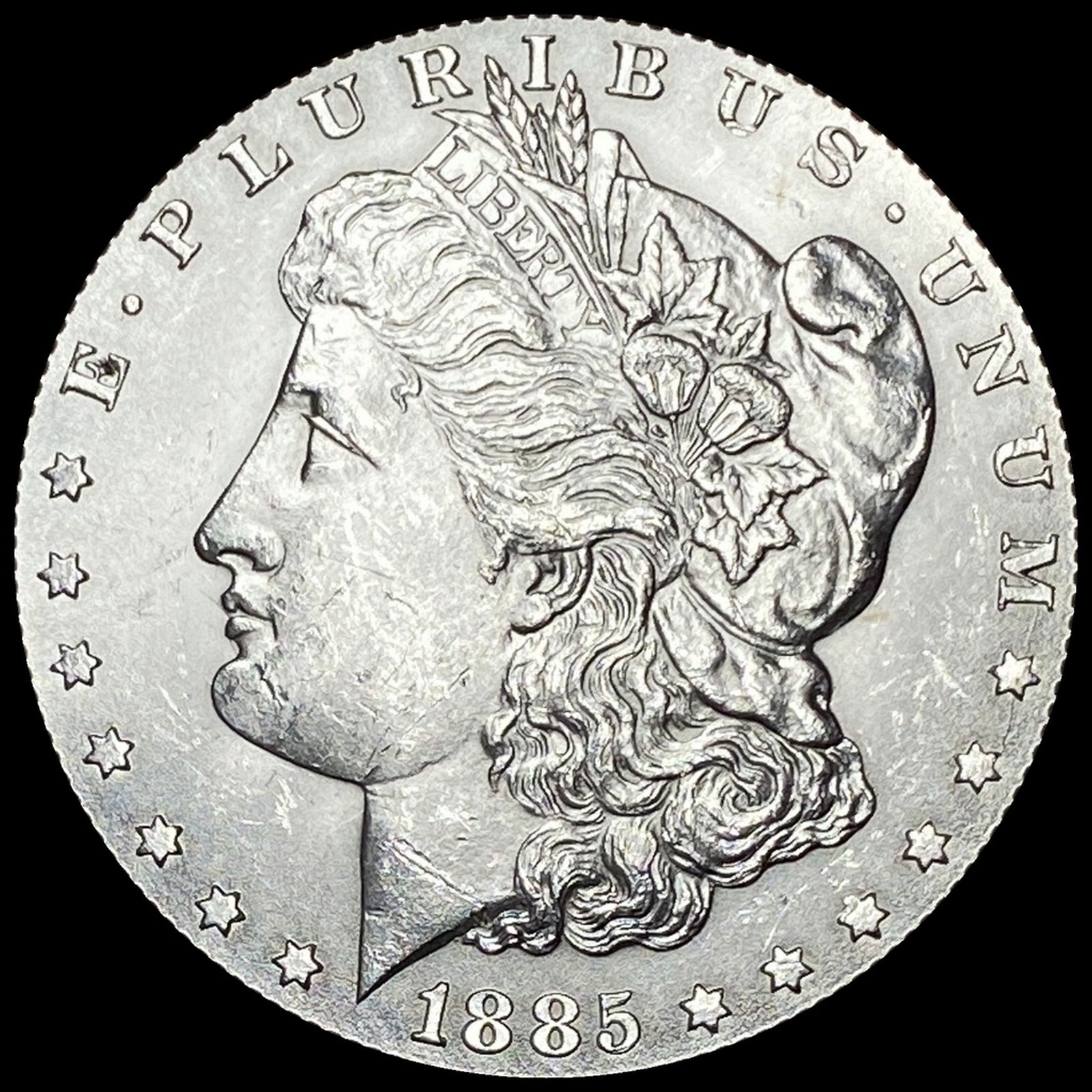 1885 Morgan Silver Dollar CHOICE BU (1 of 2)
