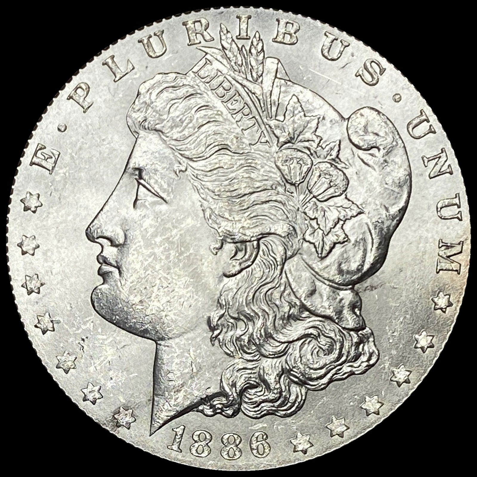 1886 Morgan Silver Dollar CHOICE BU (1 of 2)