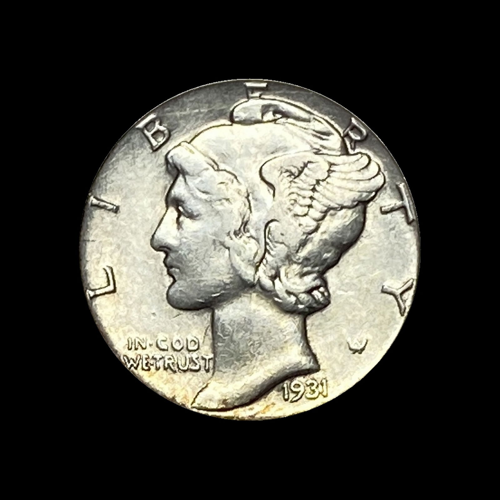 1931-D Mercury Dime LIGHTLY CIRCULATED (1 of 2)