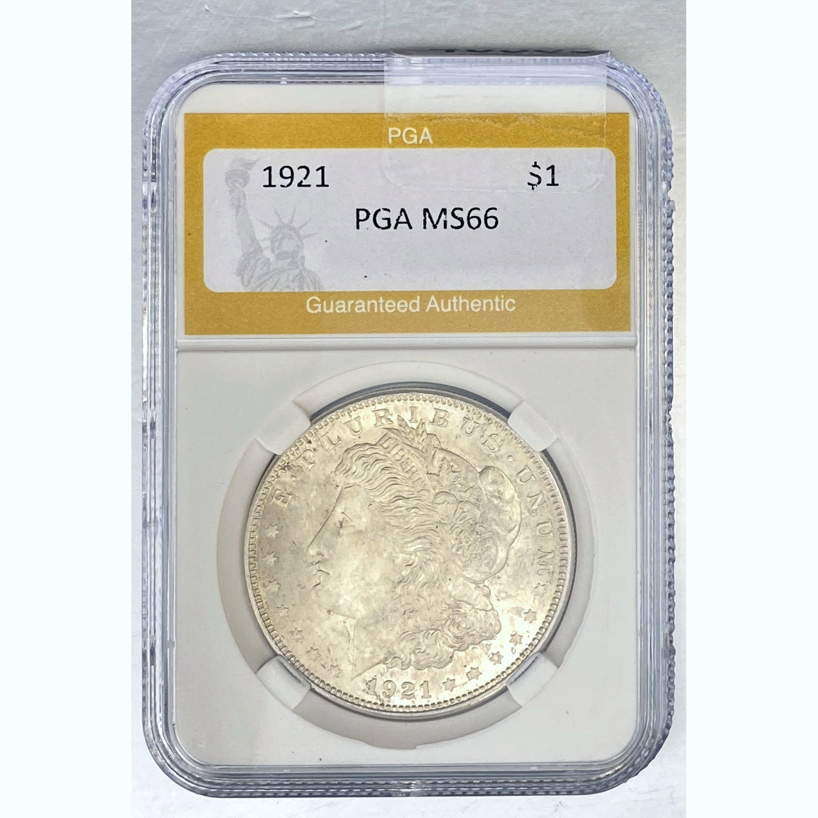 1921 Morgan Silver Dollar PGA MS66 (1 of 2)