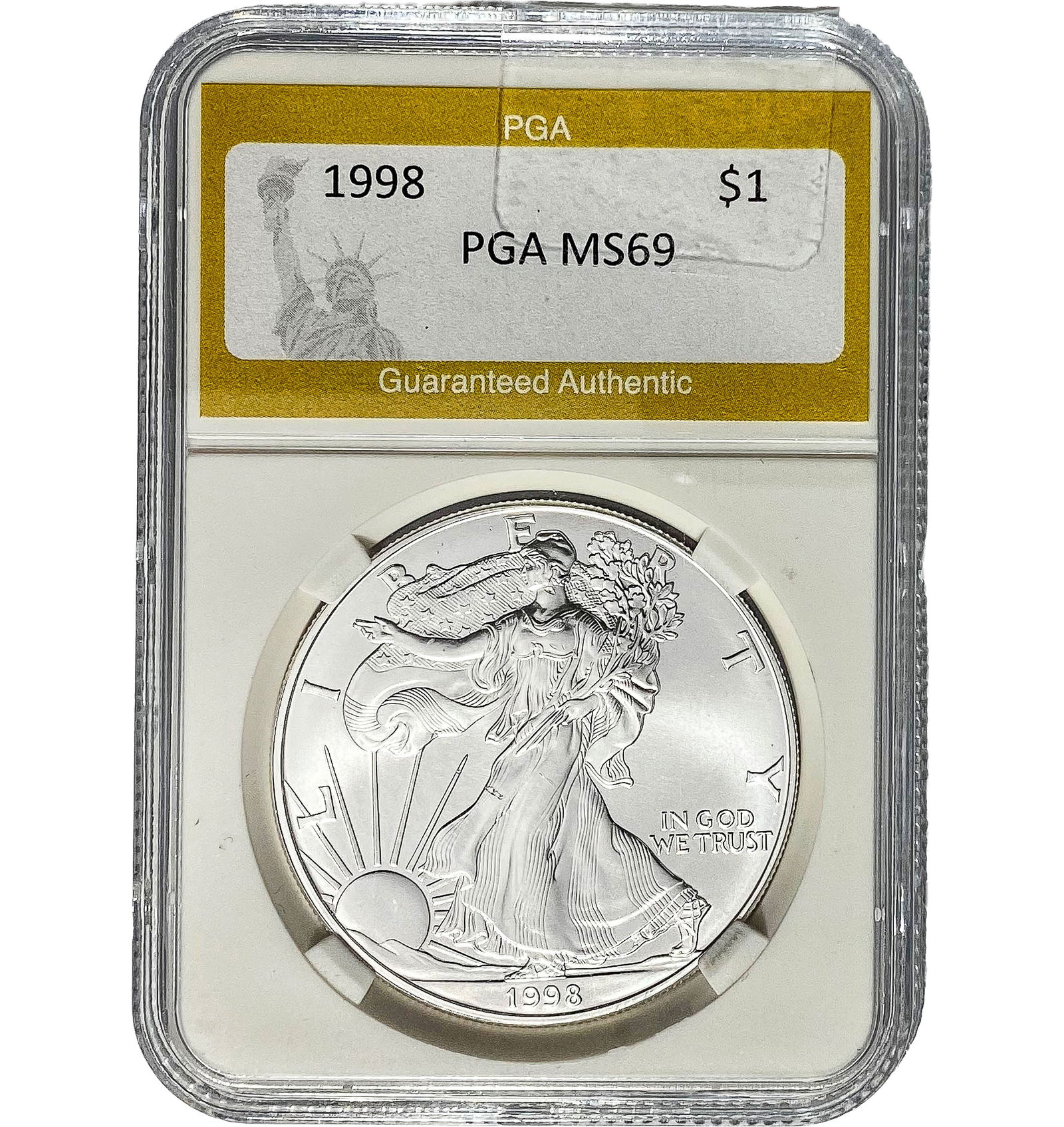 1998 Silver Eagle PGA MS69 (1 of 2)