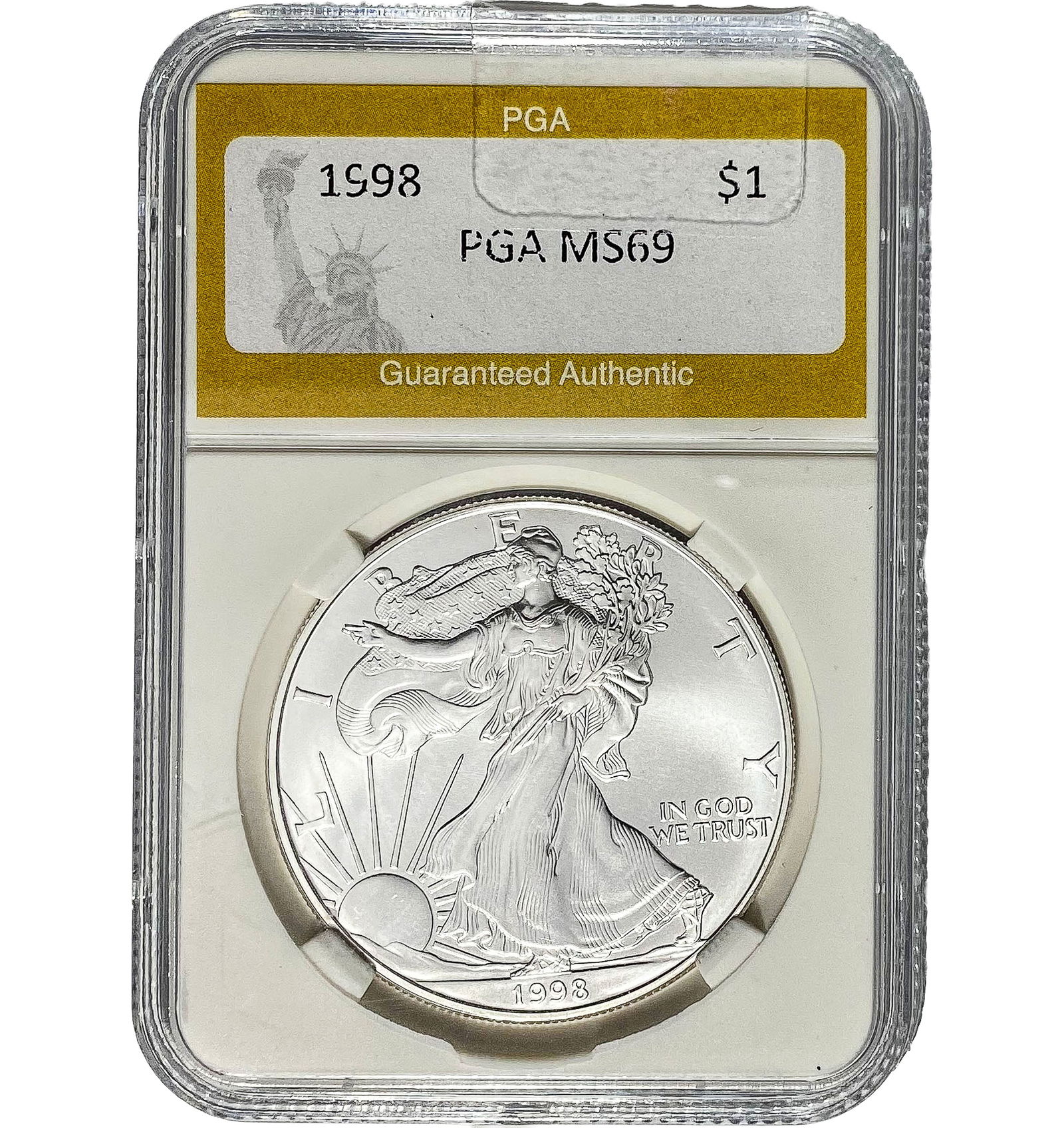 1998 Silver Eagle PGA MS69 (1 of 2)