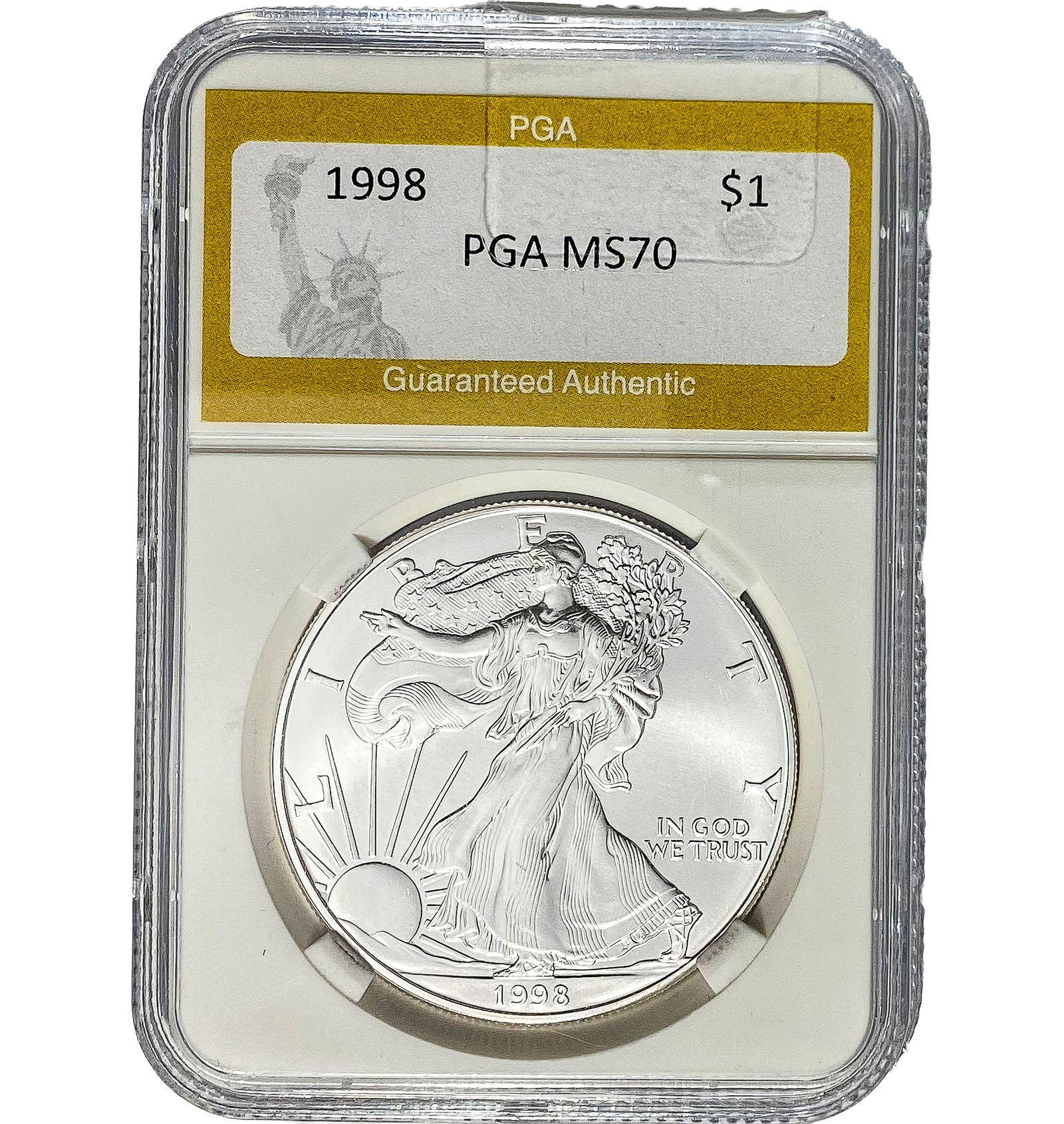 1998 Silver Eagle PGA MS70 (1 of 2)