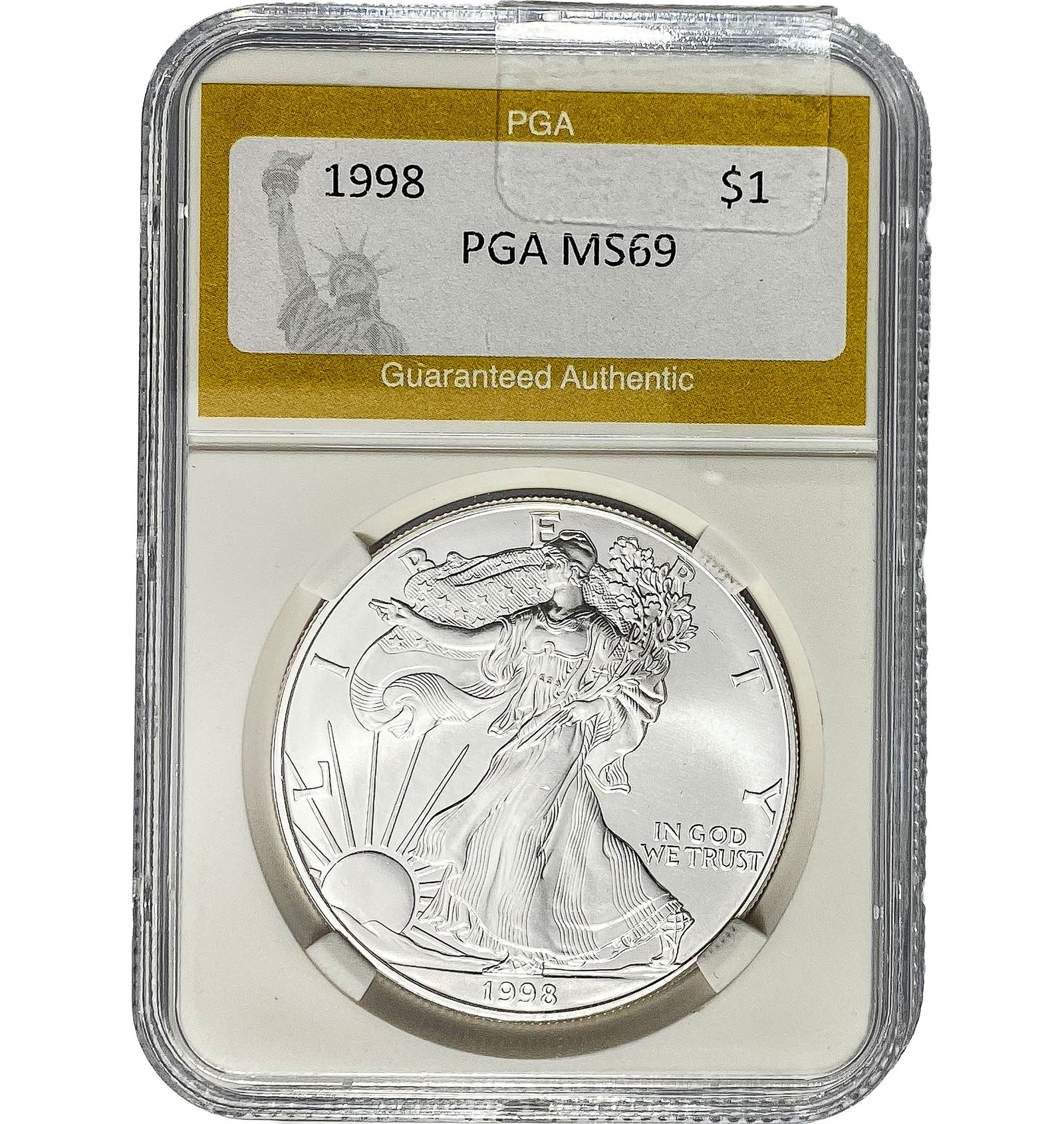 1998 Silver Eagle PGA MS69 (1 of 2)
