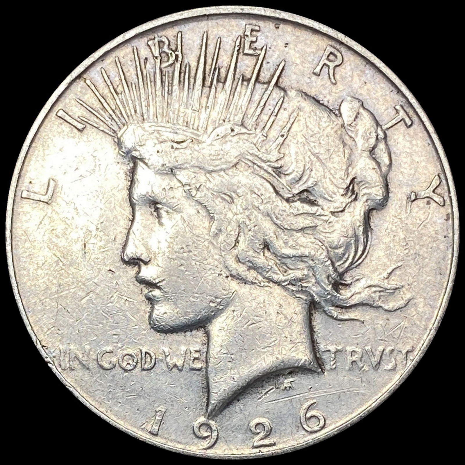 1926-S Peace Silver Dollar LIGHTLY CIRCULATED (1 of 2)