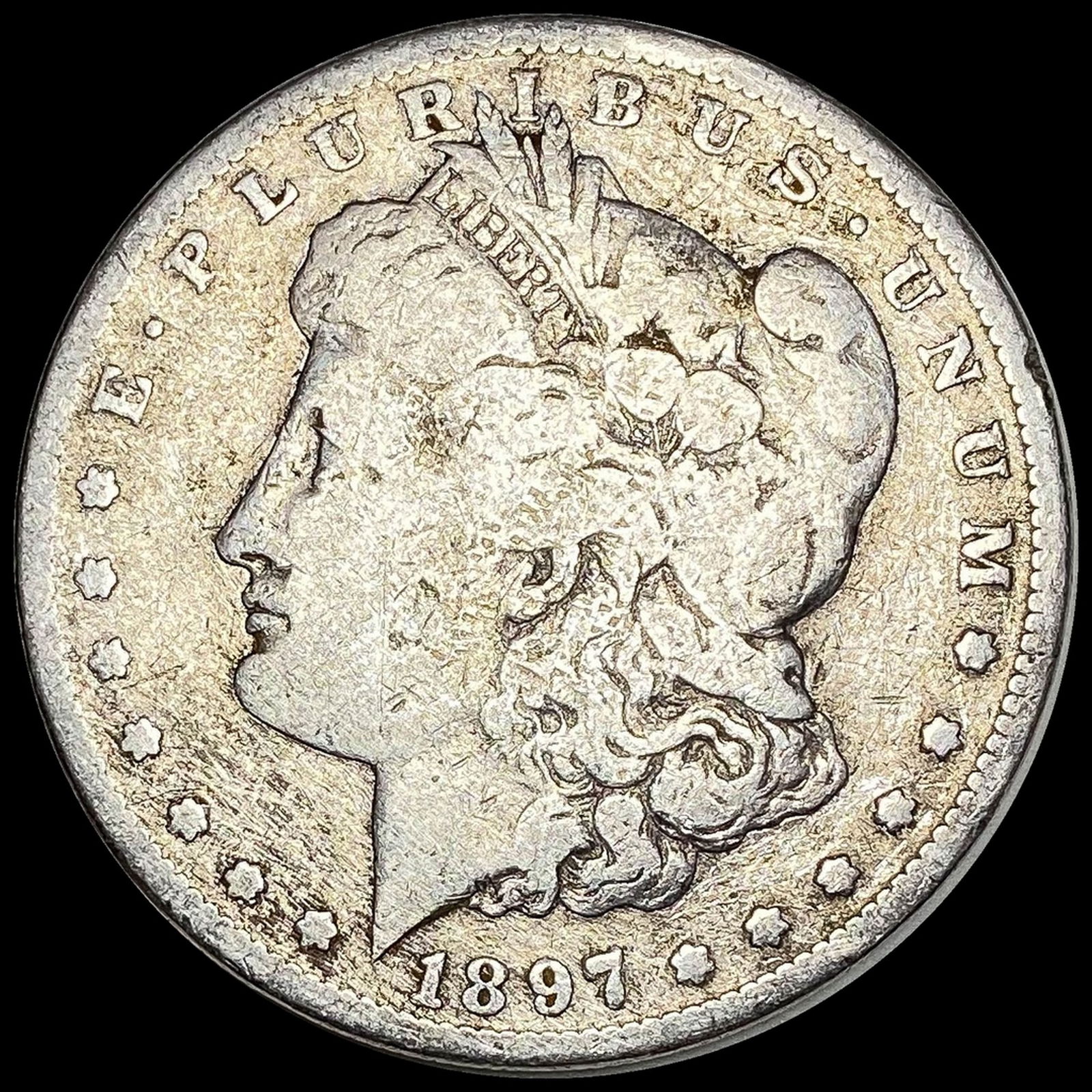 1897-S Morgan Silver Dollar NICE CIRC (1 of 2)