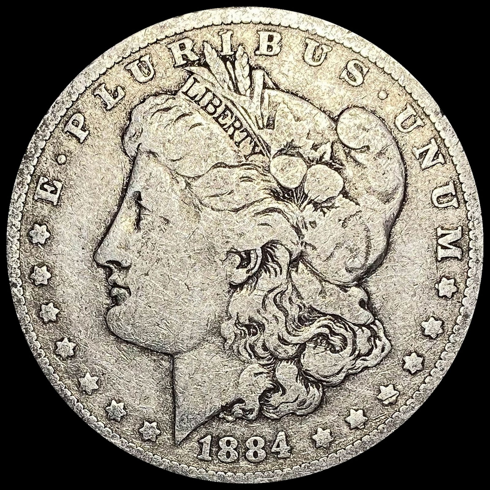 1884-O Silver Morgan Dollar NICELY CIRCULATED (1 of 2)
