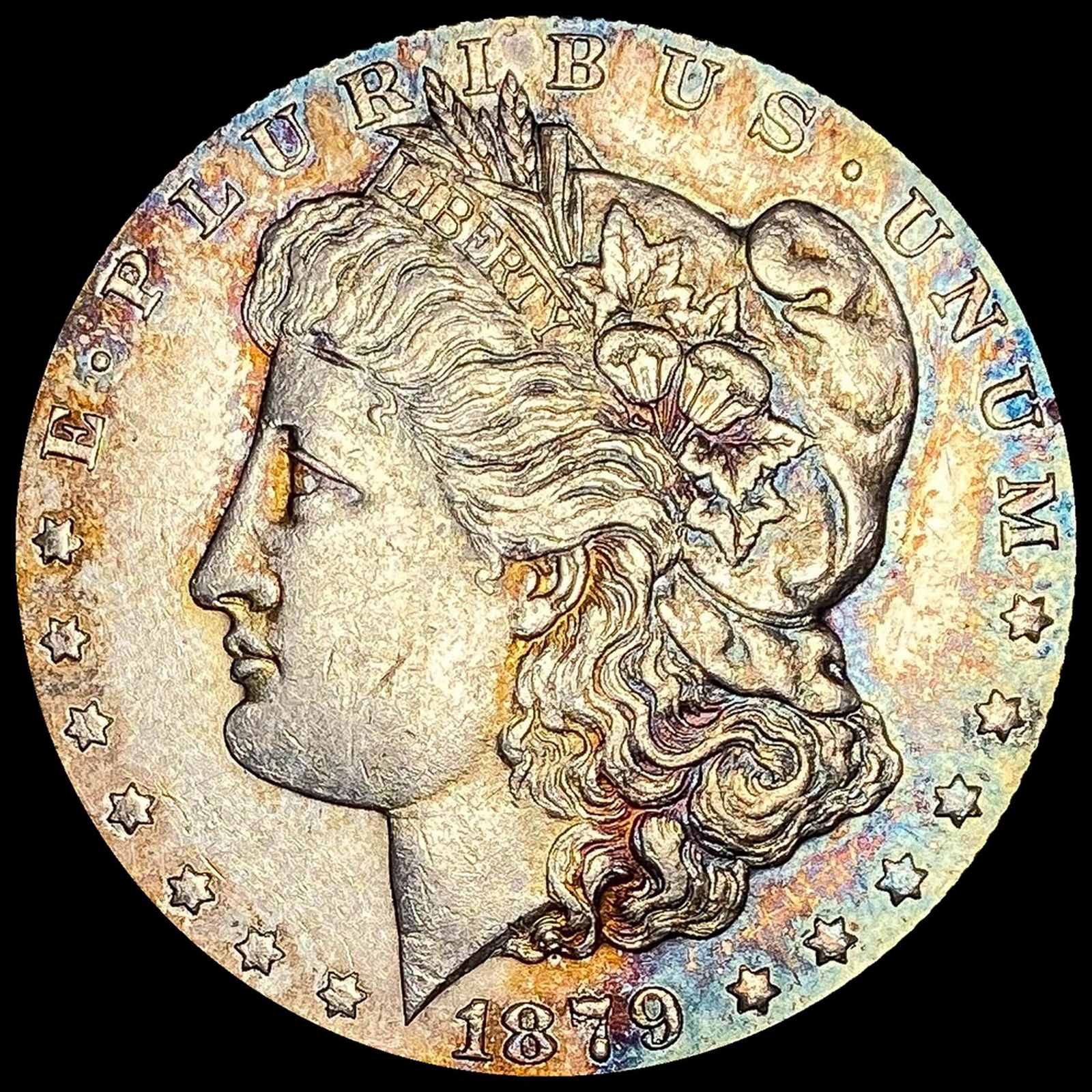 1879-S Rev 78 Silver Morgan Dollar CLOSELY UNCIRCULATED (1 of 2)