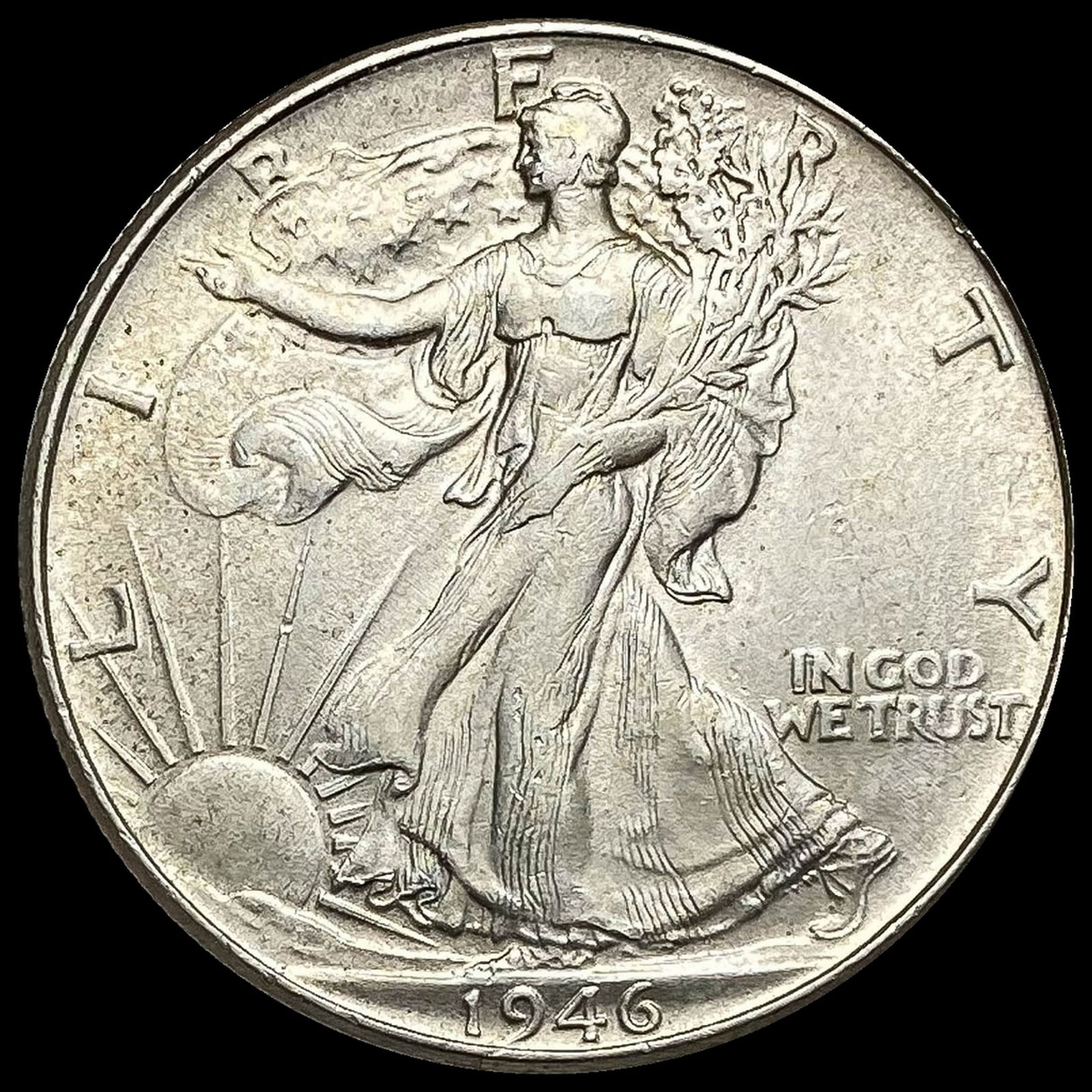 1946 Silver Half Dollar (Walking Liberty) UNCIRCULATED (1 of 2)