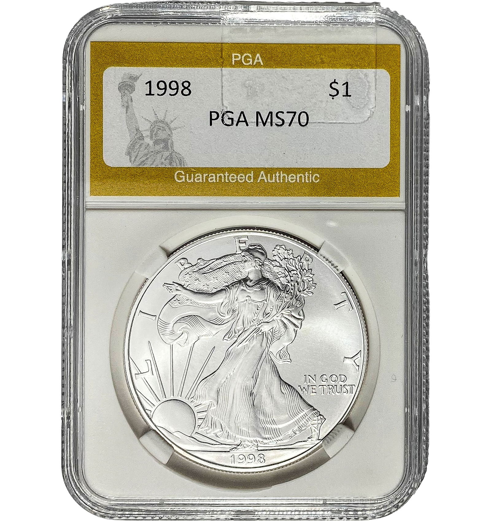 1998 Silver Eagle PGA MS70 (1 of 2)