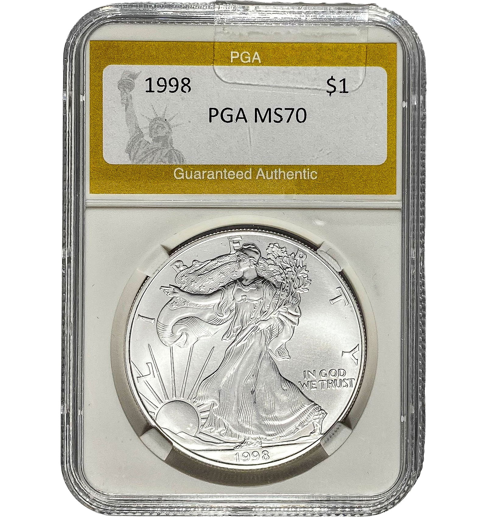 1998 Silver Eagle PGA MS70 (1 of 2)