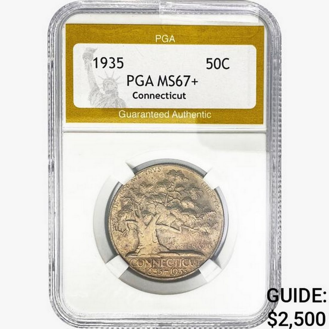 1935 Connecticut Half Dollar PGA MS67+ (1 of 2)