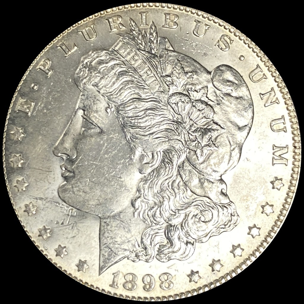 1898-O Morgan Silver Dollar CHOICE BU (1 of 2)