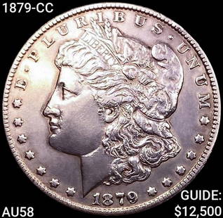 1879-CC Morgan Silver Dollar CHOICE AU: 1879-CC Morgan Silver Dollar CHOICE AU