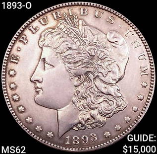 1893-O Morgan Silver Dollar UNCIRCULATED: 1893-O Morgan Silver Dollar UNCIRCULATED