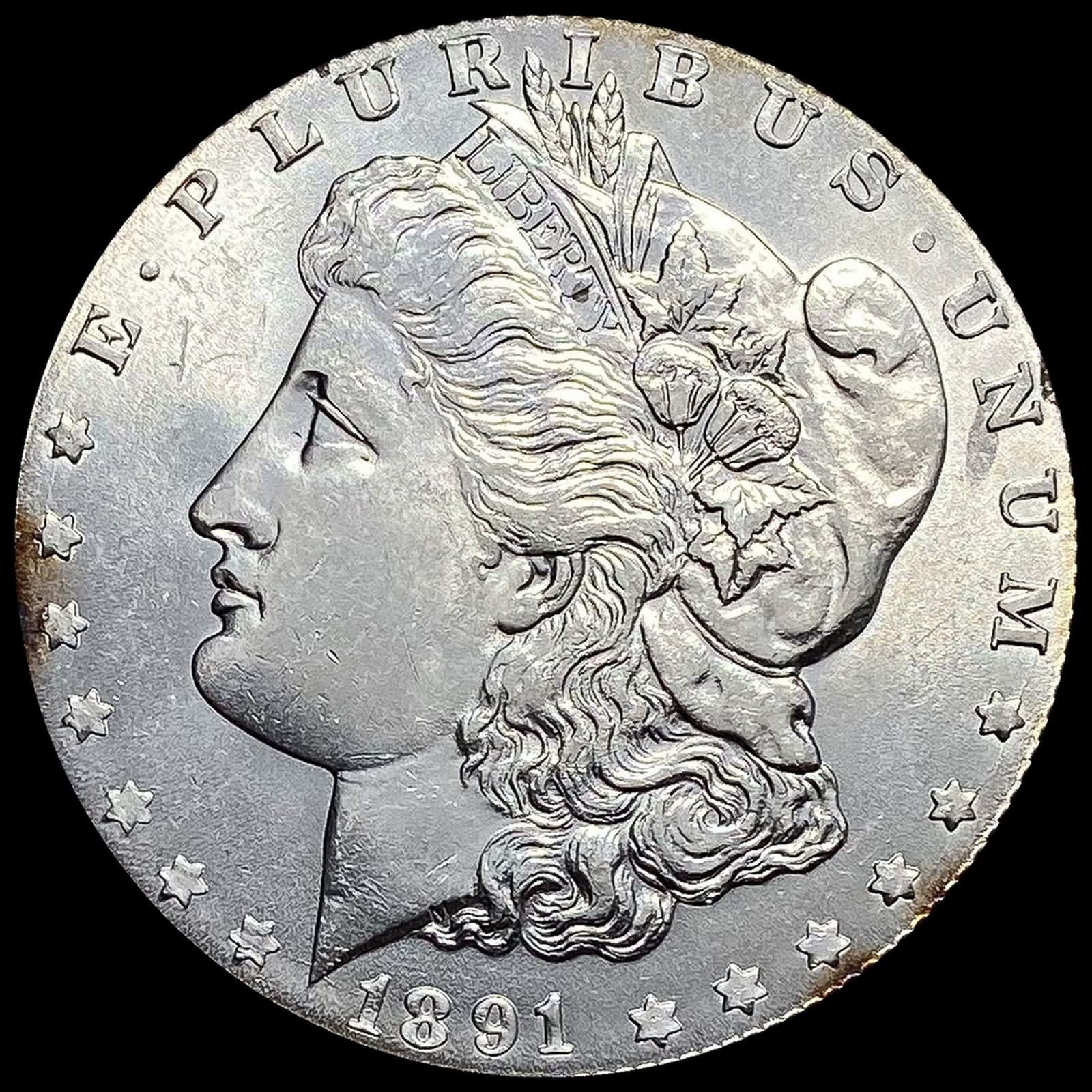 1891 Morgan Silver Dollar CHOICE BU (1 of 2)