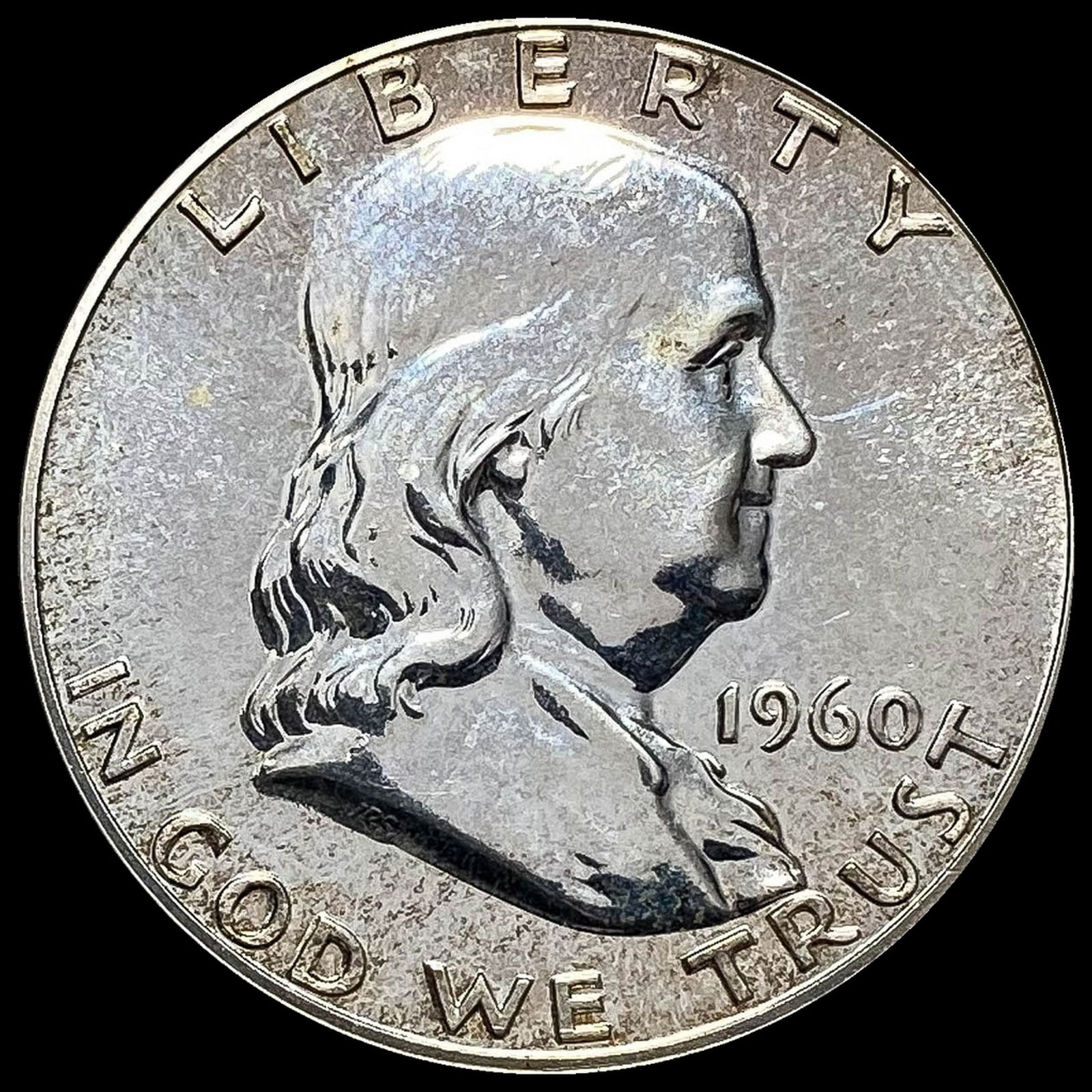 1960 Franklin Silver Half Dollar CHOICE PROOF (1 of 2)