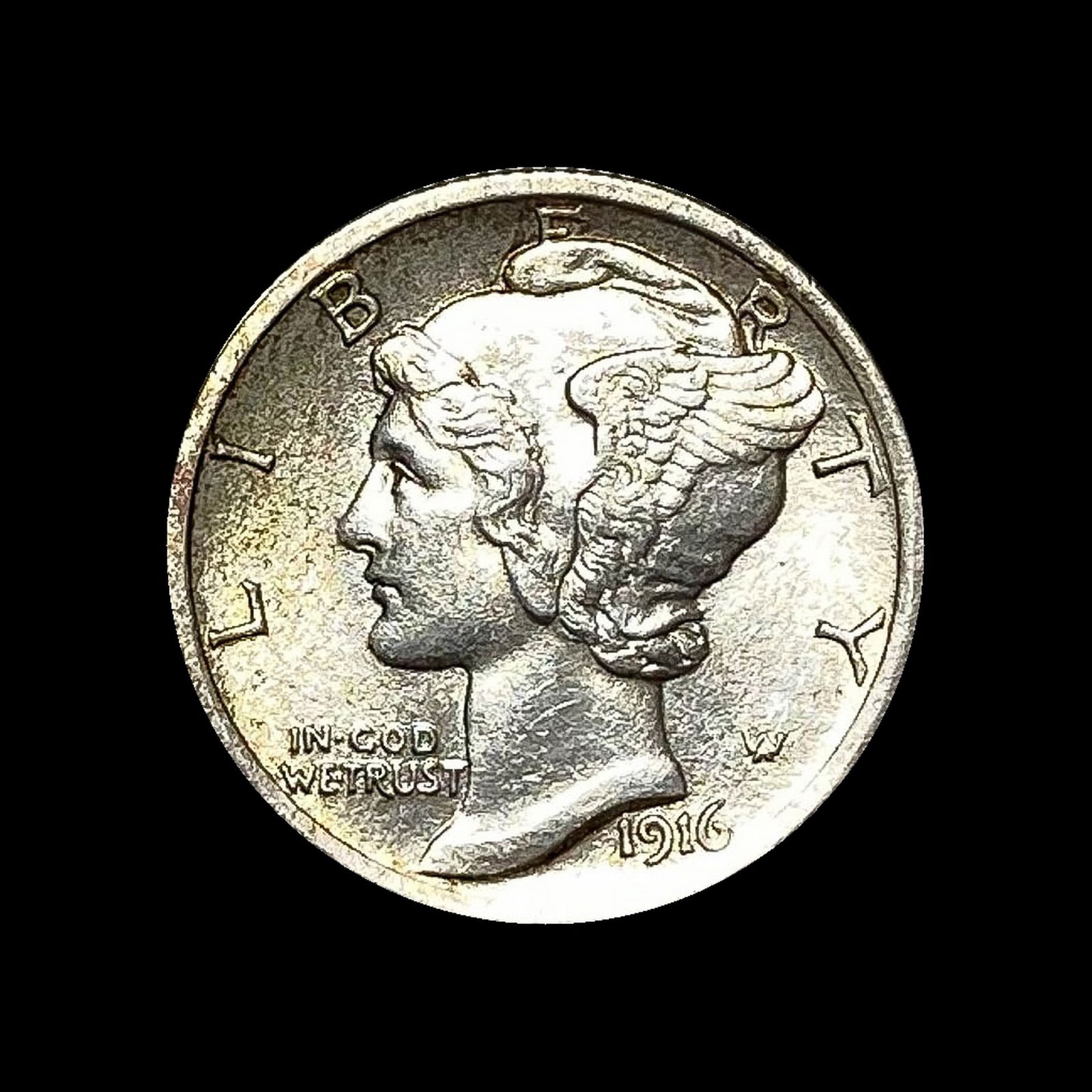 1916 Mercury Dime UNCIRCULATED (1 of 2)