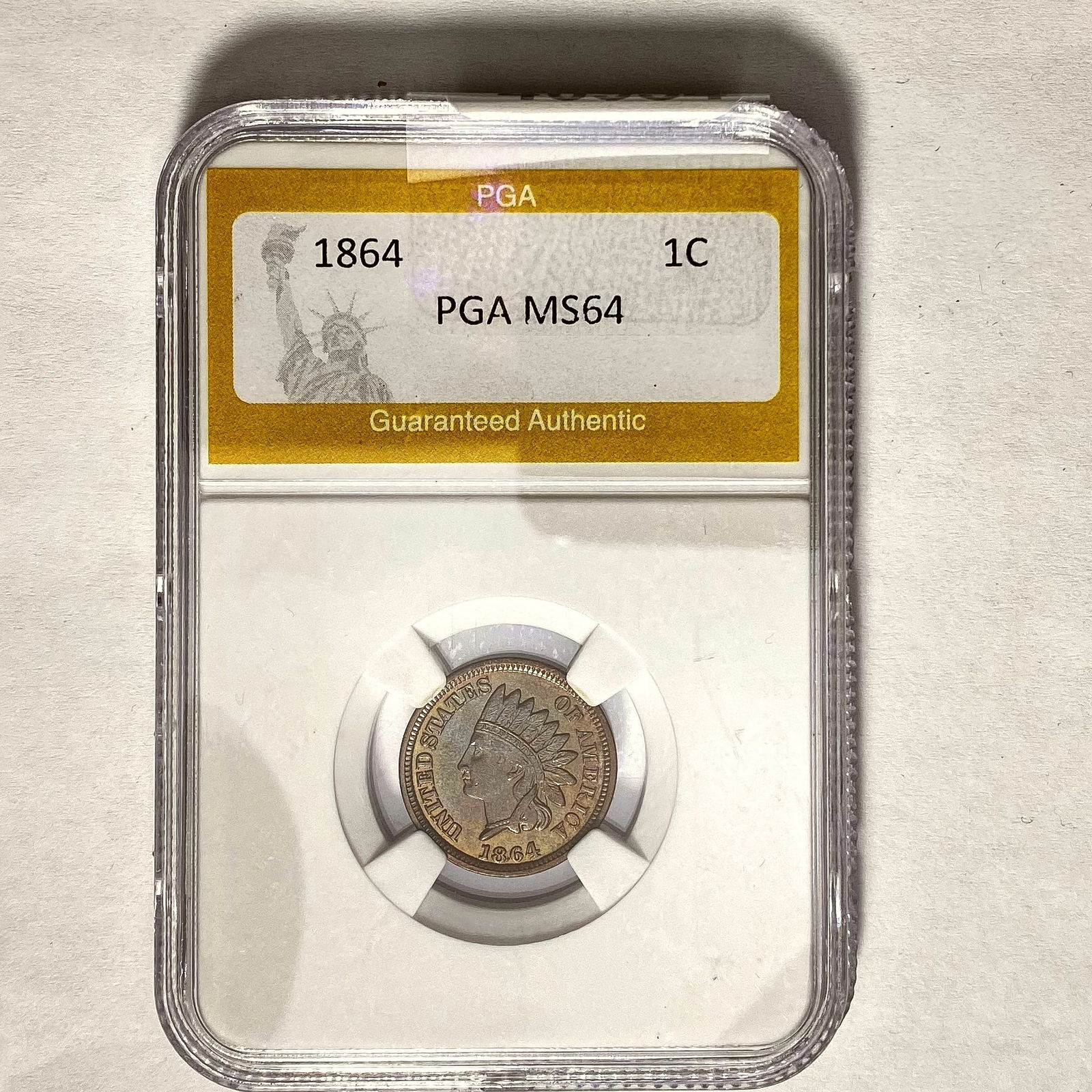 1864 Indian Head Cent PGA MS64 (1 of 2)