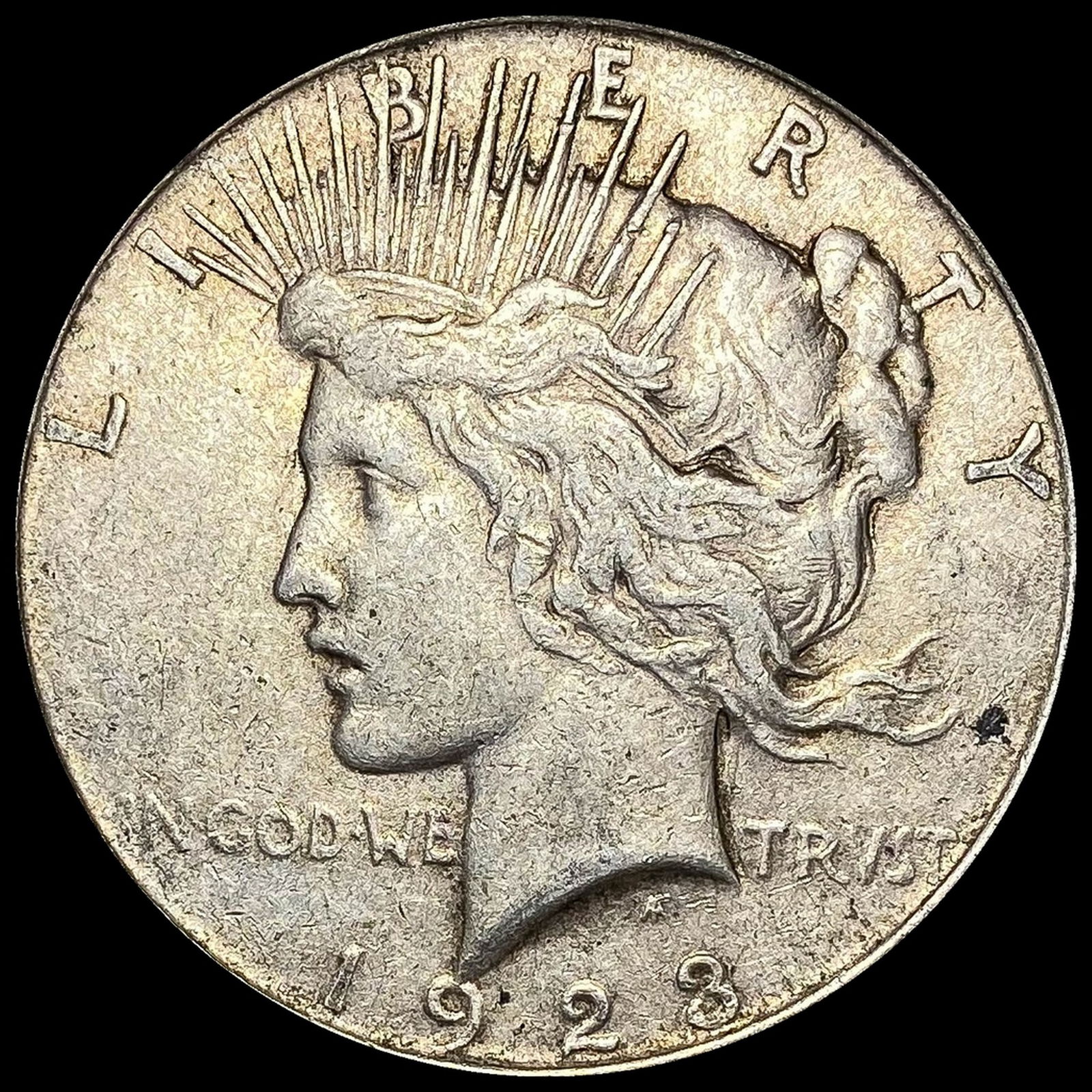 1923 Silver Peace Dollar LIGHTLY CIRCULATED (1 of 2)