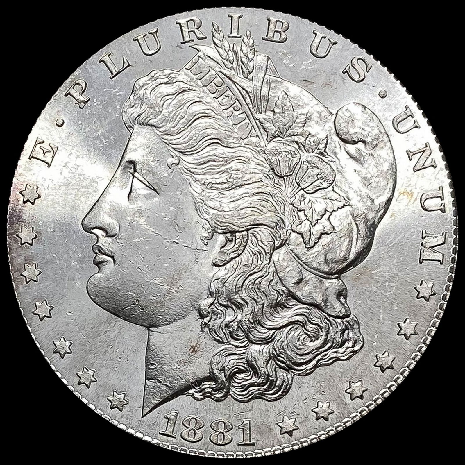 1881-S Silver Morgan Dollar GEM BU (1 of 2)