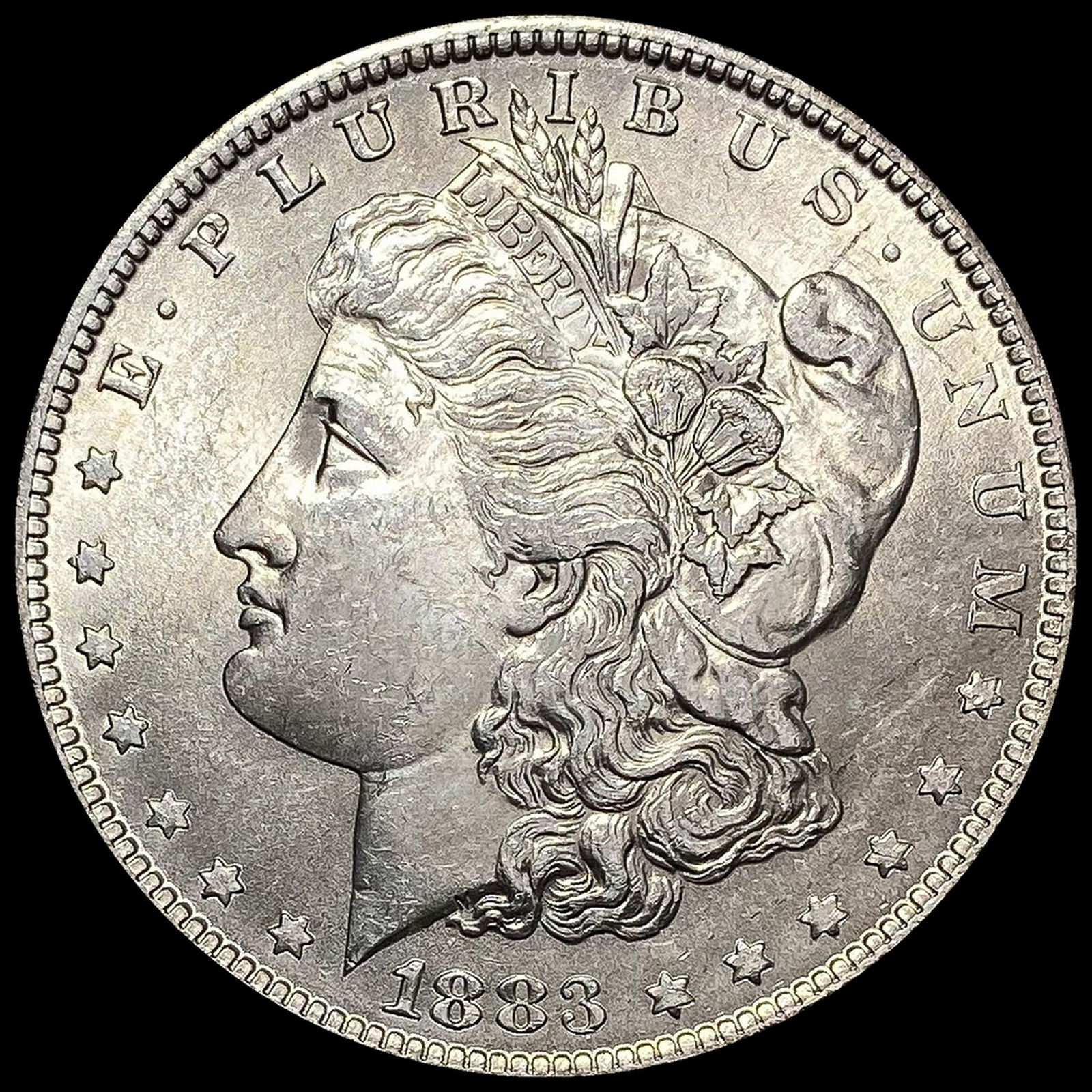 1883-O Silver Morgan Dollar CHOICE BU (1 of 2)