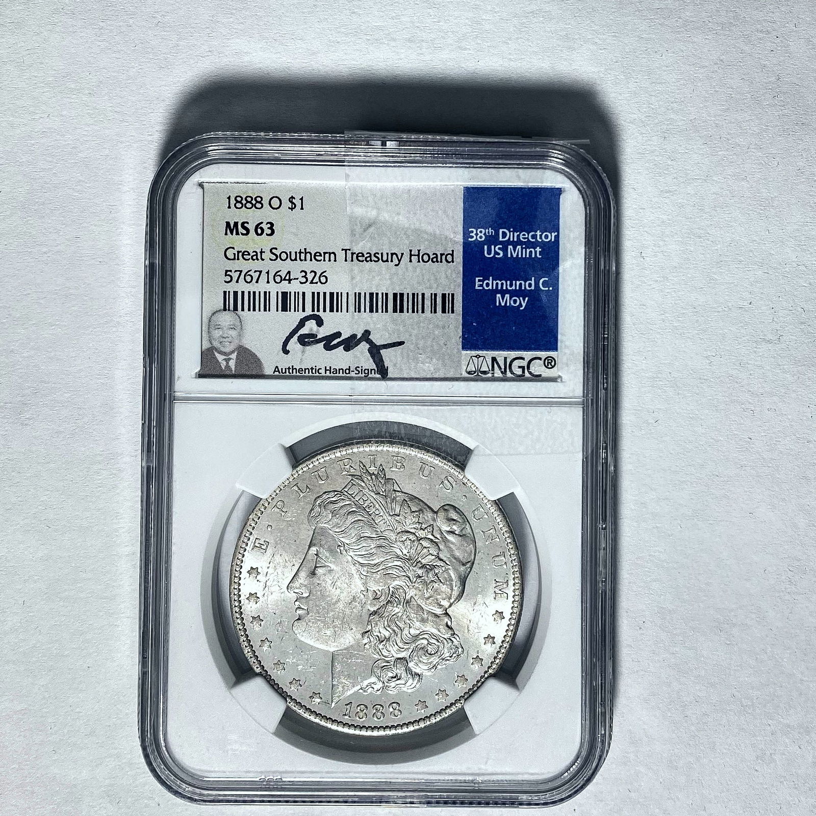 1888 O Morgan Dollar NGC MS 63 SILVER (1 of 2)