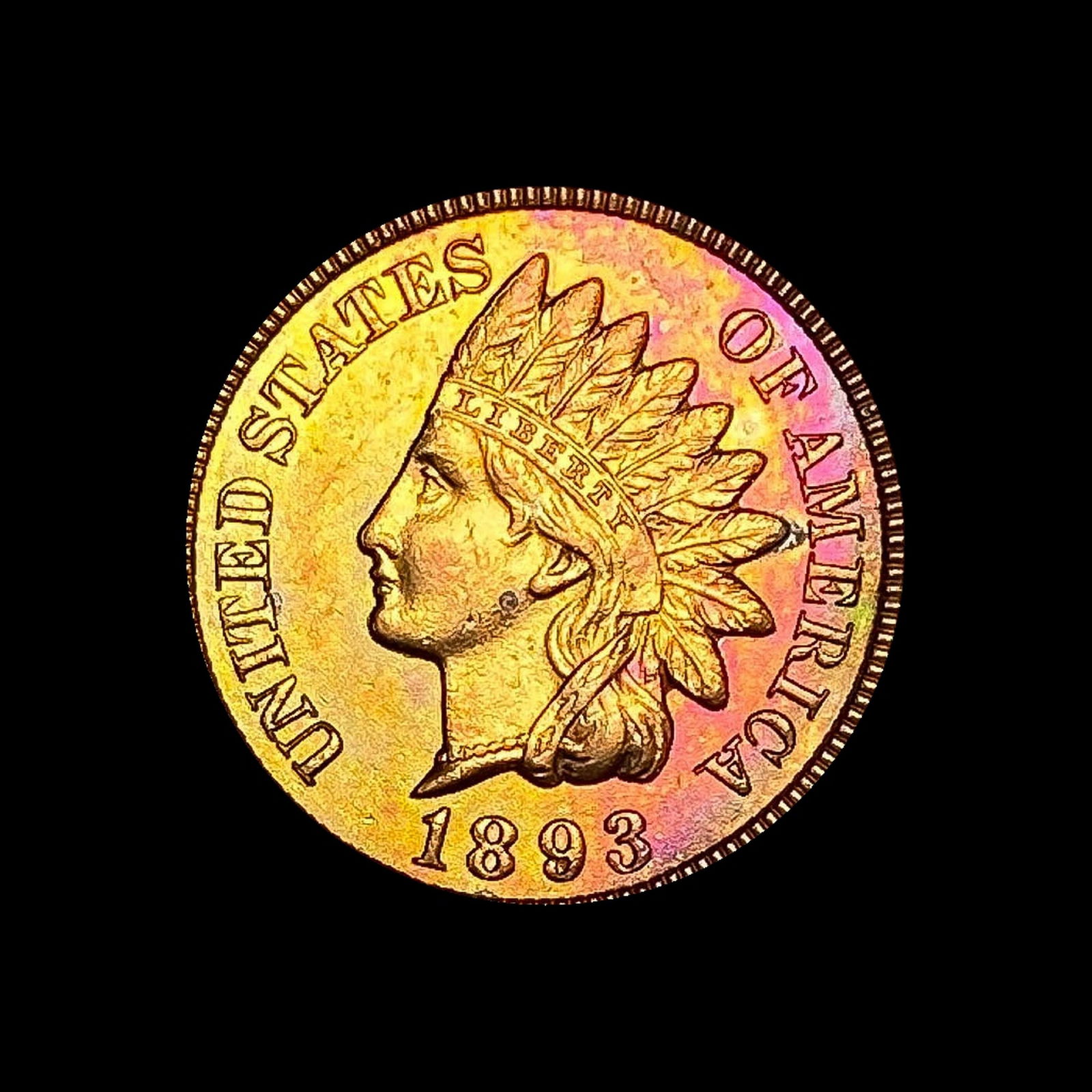 1893 Indian Head Cent UNCIRCULATED (1 of 2)