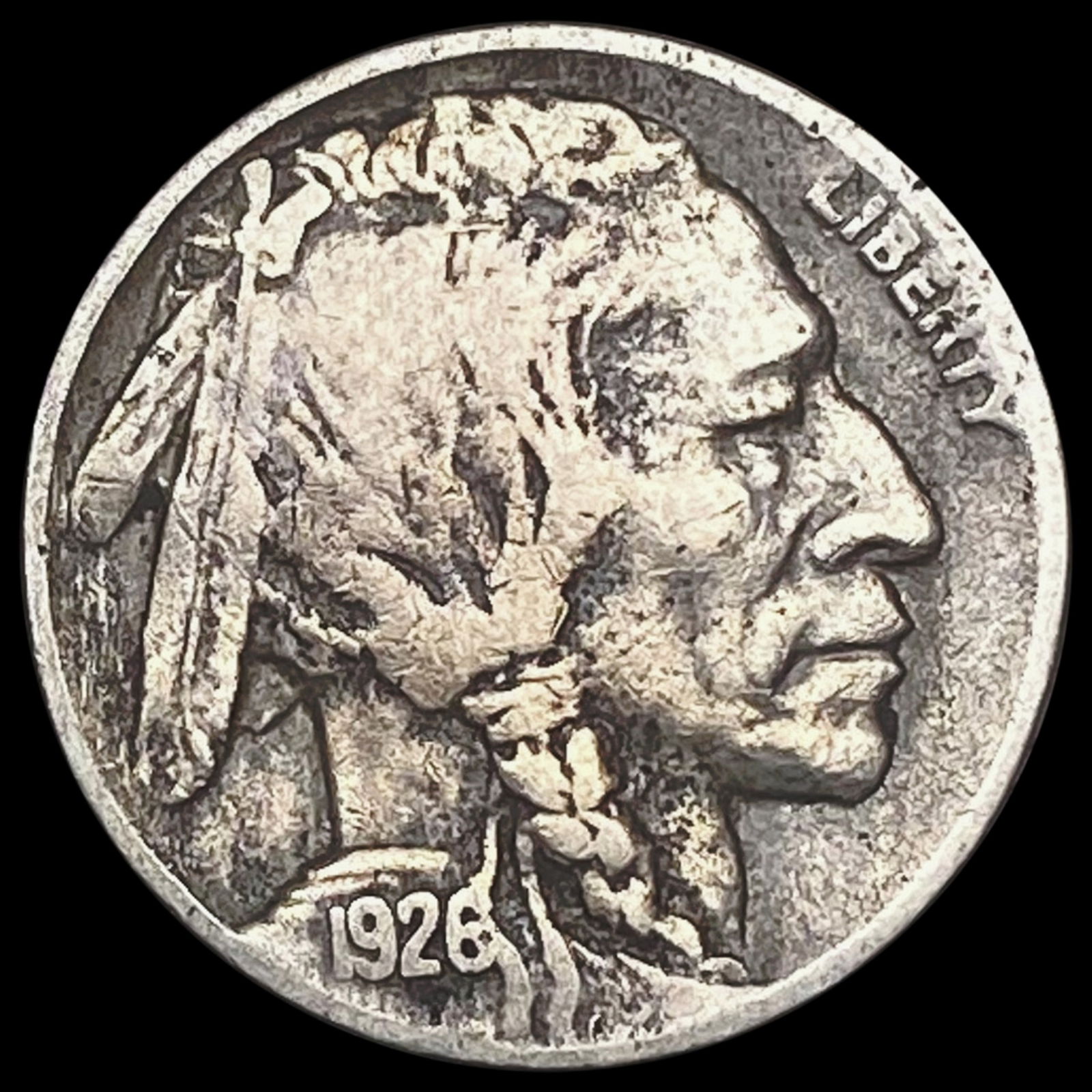 1926-D Buffalo Nickel LIGHTLY CIRCULATED (1 of 2)