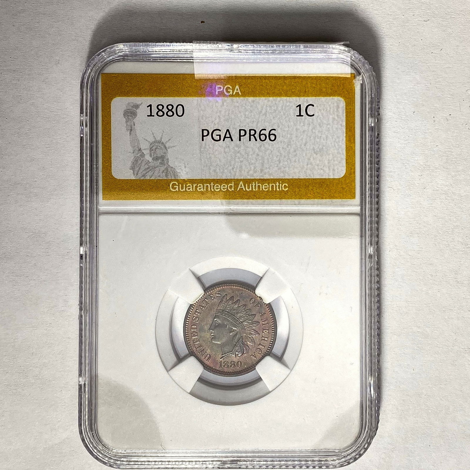 1880 Indian Head Cent PGA PR66 (1 of 2)