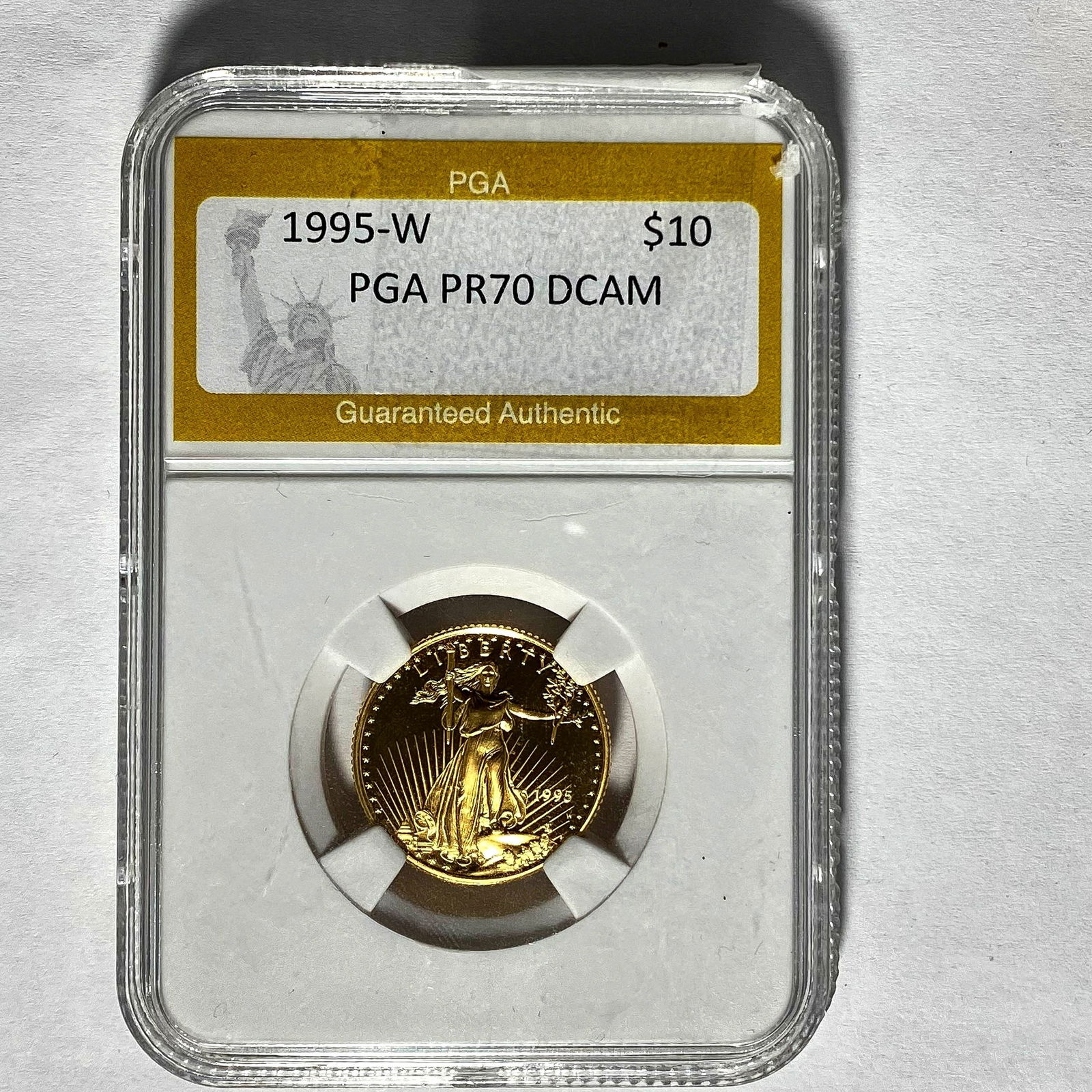 1995-W $10 Gold Eagle PGA PR70 DCAM (1 of 2)