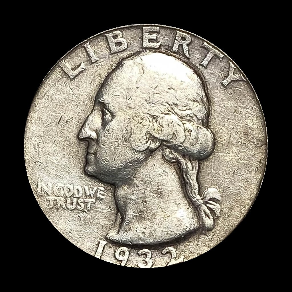 1932-S Silver Washington Quarter CLOSELY UNCIRCULATED (1 of 2)