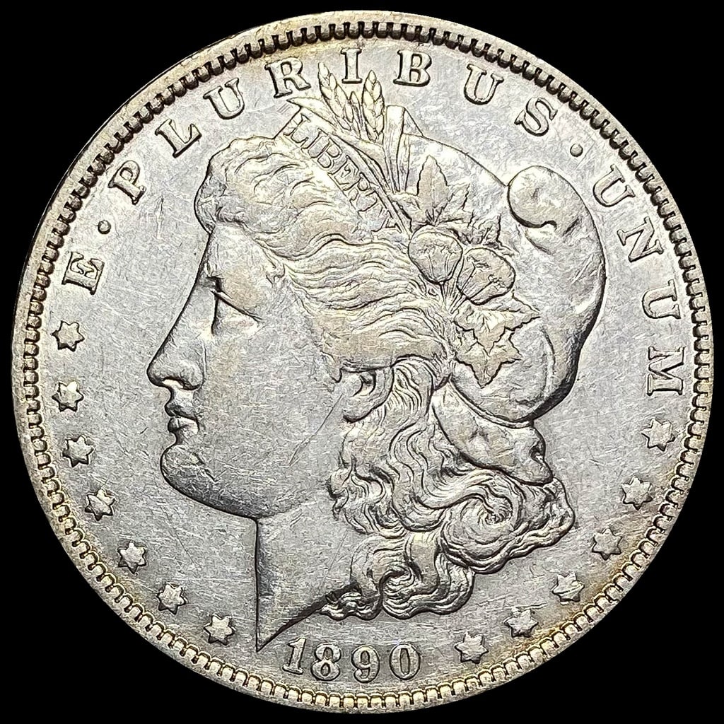 1890-O Morgan Silver Dollar CLOSELY UNCIRCULATED (1 of 2)