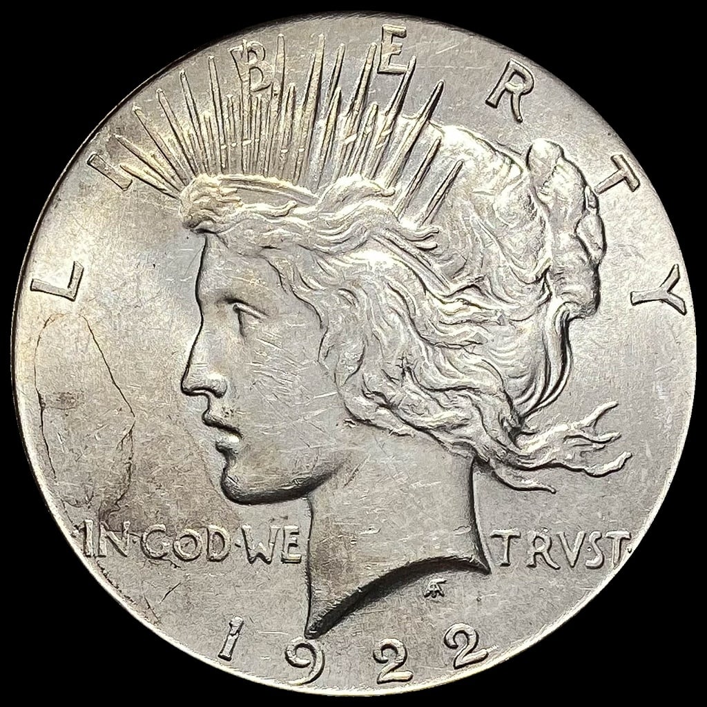 1922-D Silver Peace Dollar GEM BU (1 of 2)