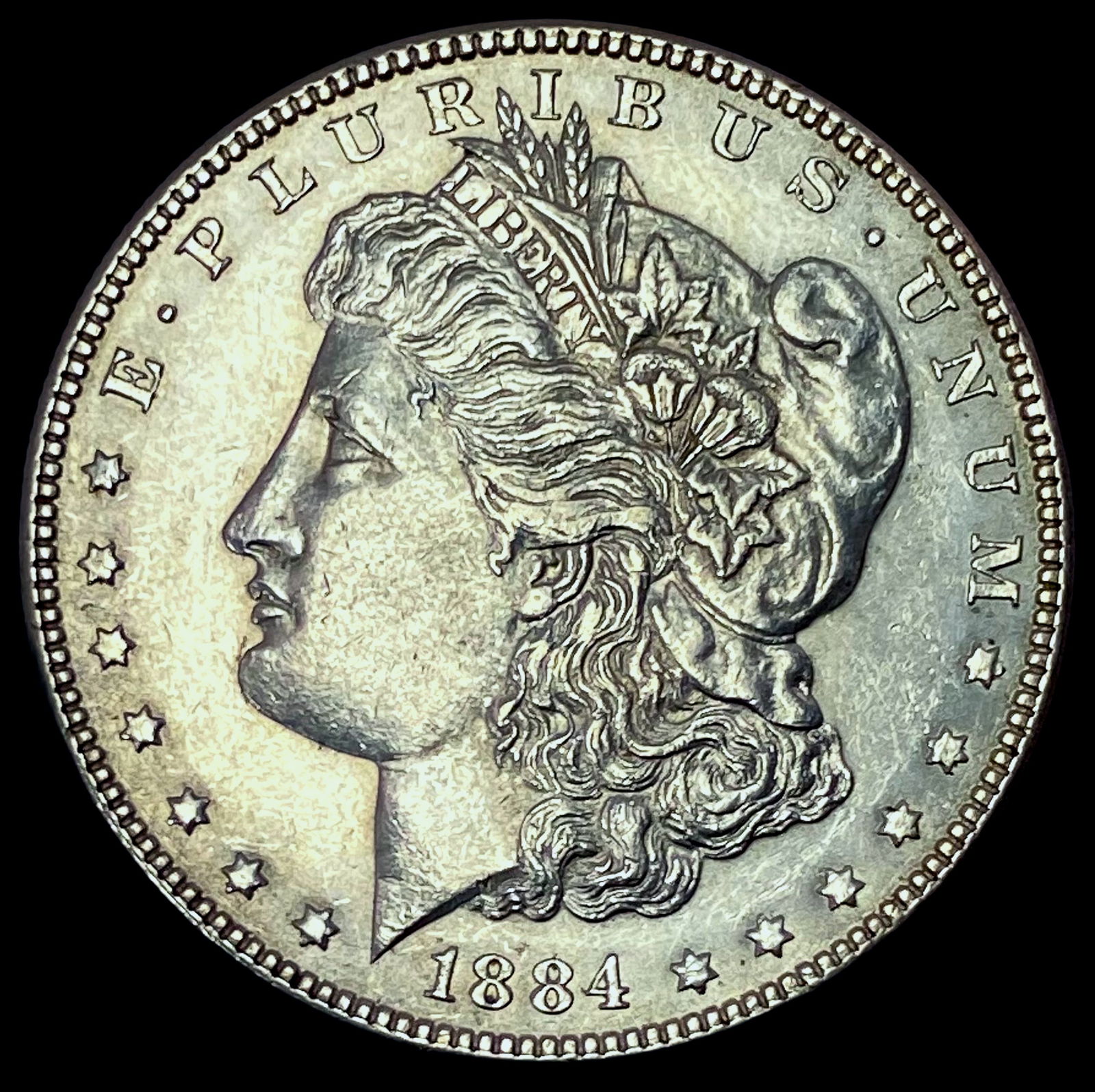 1884 Silver Morgan Dollar GEM BU (1 of 2)