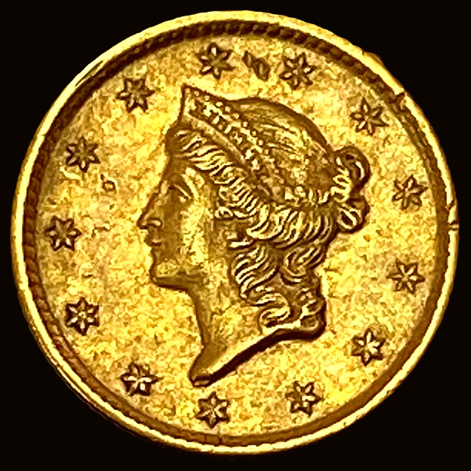 1853 Gold $1 Type 1 CHOICE BU (1 of 2)