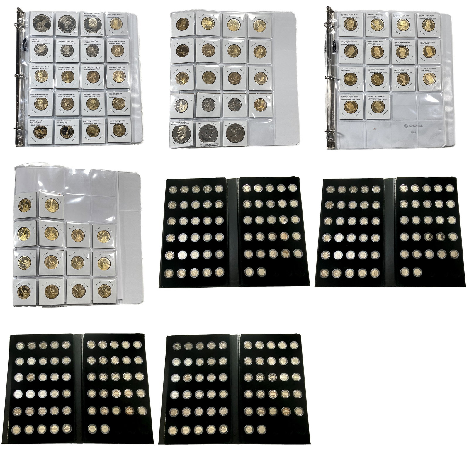 1968-2023 [90] Proof Coin Album/ Jeff Nickel Set: 1968-2023 [90] Proof Coin Album/ Jeff Nickel Set