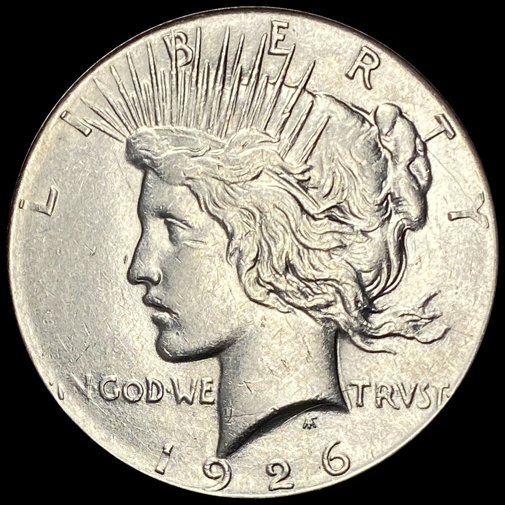 1926-D Peace Silver Dollar NEARLY UNCIRCULATED (1 of 2)