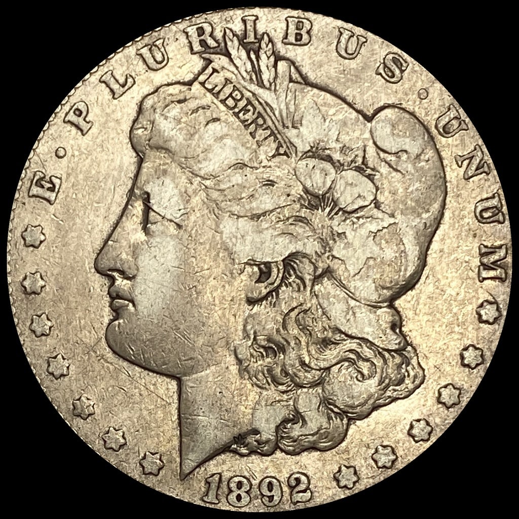 1892-CC Silver Morgan Dollar NICELY CIRCULATED (1 of 2)