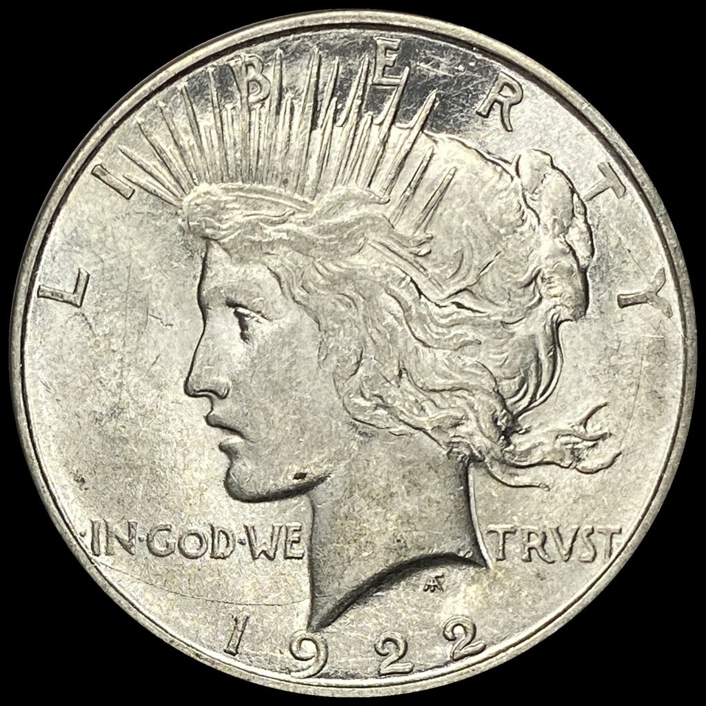 1922-D Peace Silver Dollar CHOICE AU (1 of 2)