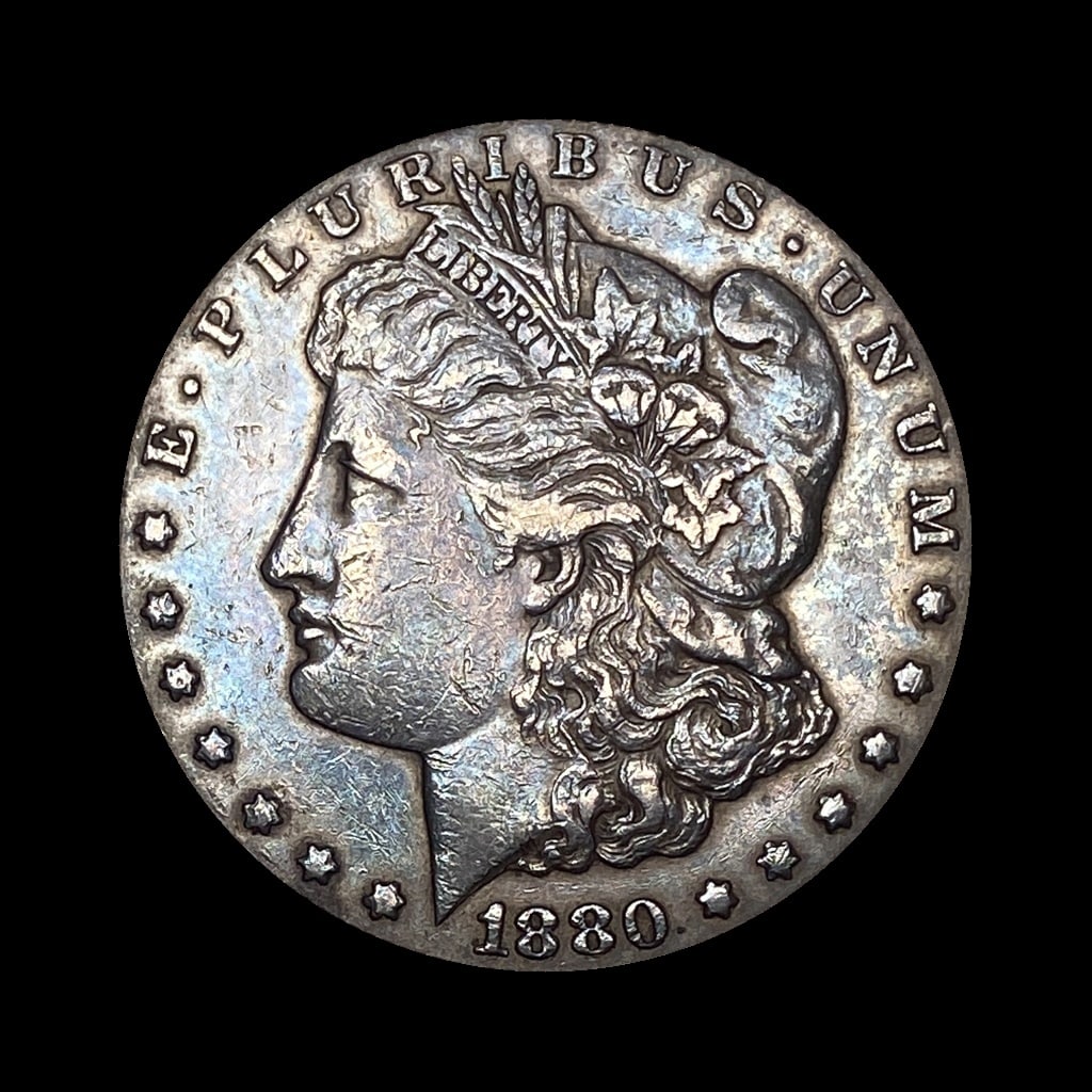 1880-CC Silver Morgan Dollar LIGHTLY CIRCULATED (1 of 2)