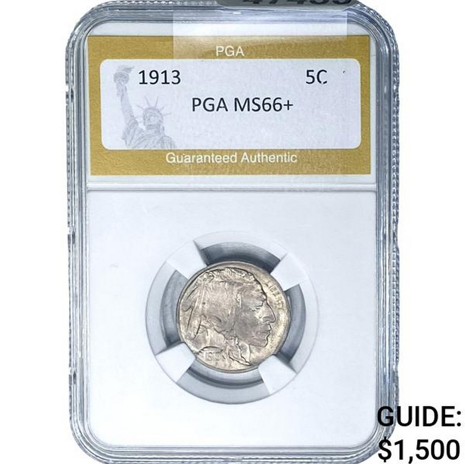 1913 Buffalo Nickel PGA MS66+ (1 of 2)